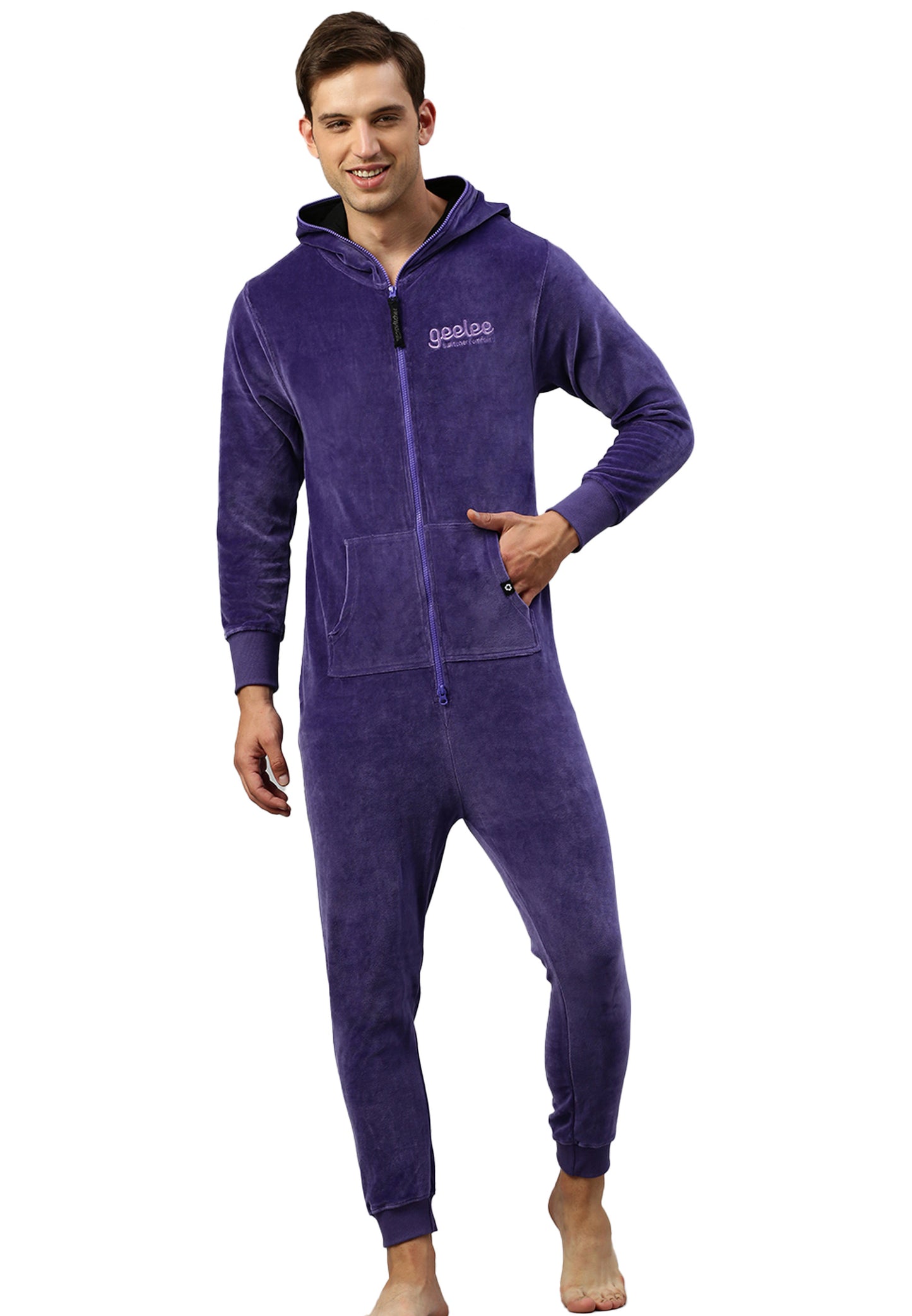 Tuta Switcher geeleevelvet colore/734 violino