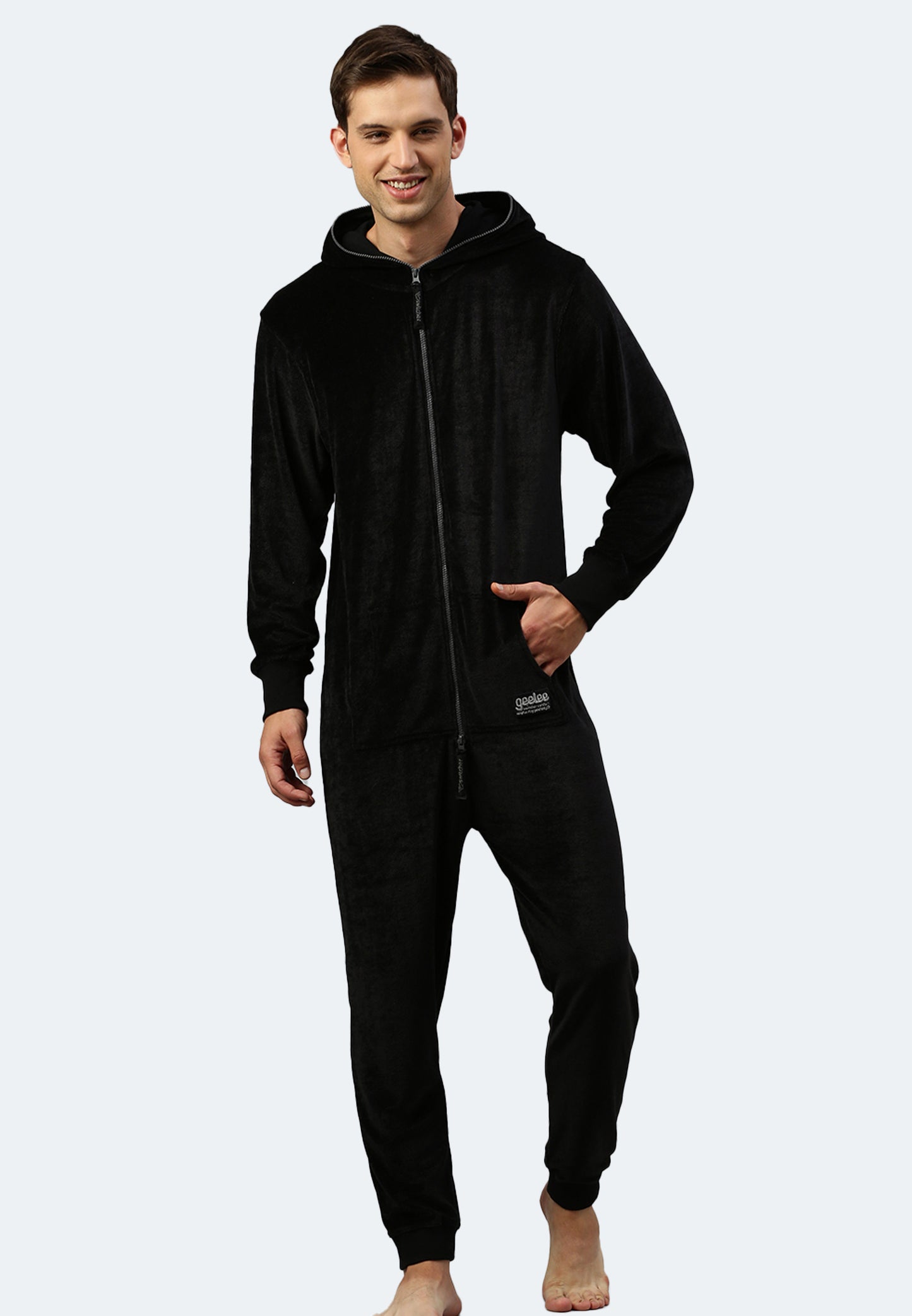 Tuta Switcher geeleevelvet colore/40 noir