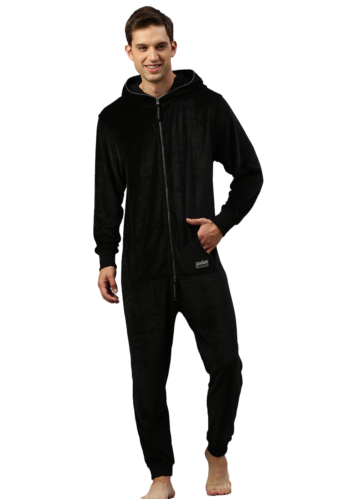 Tuta Switcher geeleevelvet colore/40 noir