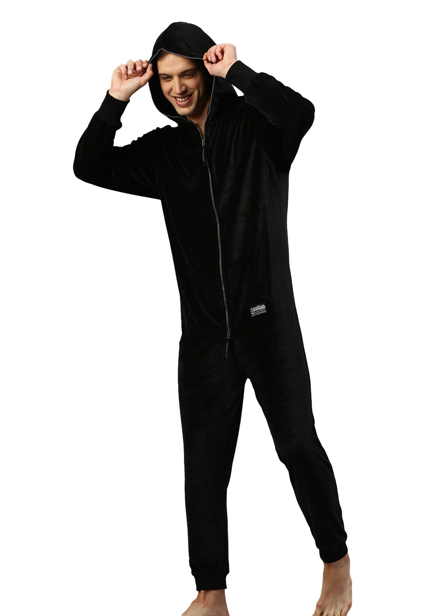 Tuta Switcher geeleevelvet colore/40 noir