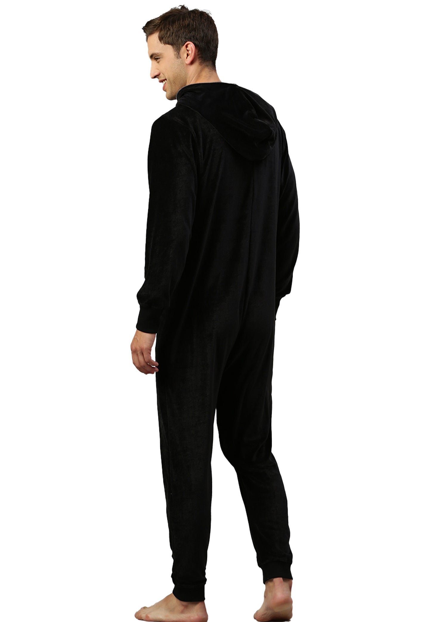 Tuta Switcher geeleevelvet colore/40 noir