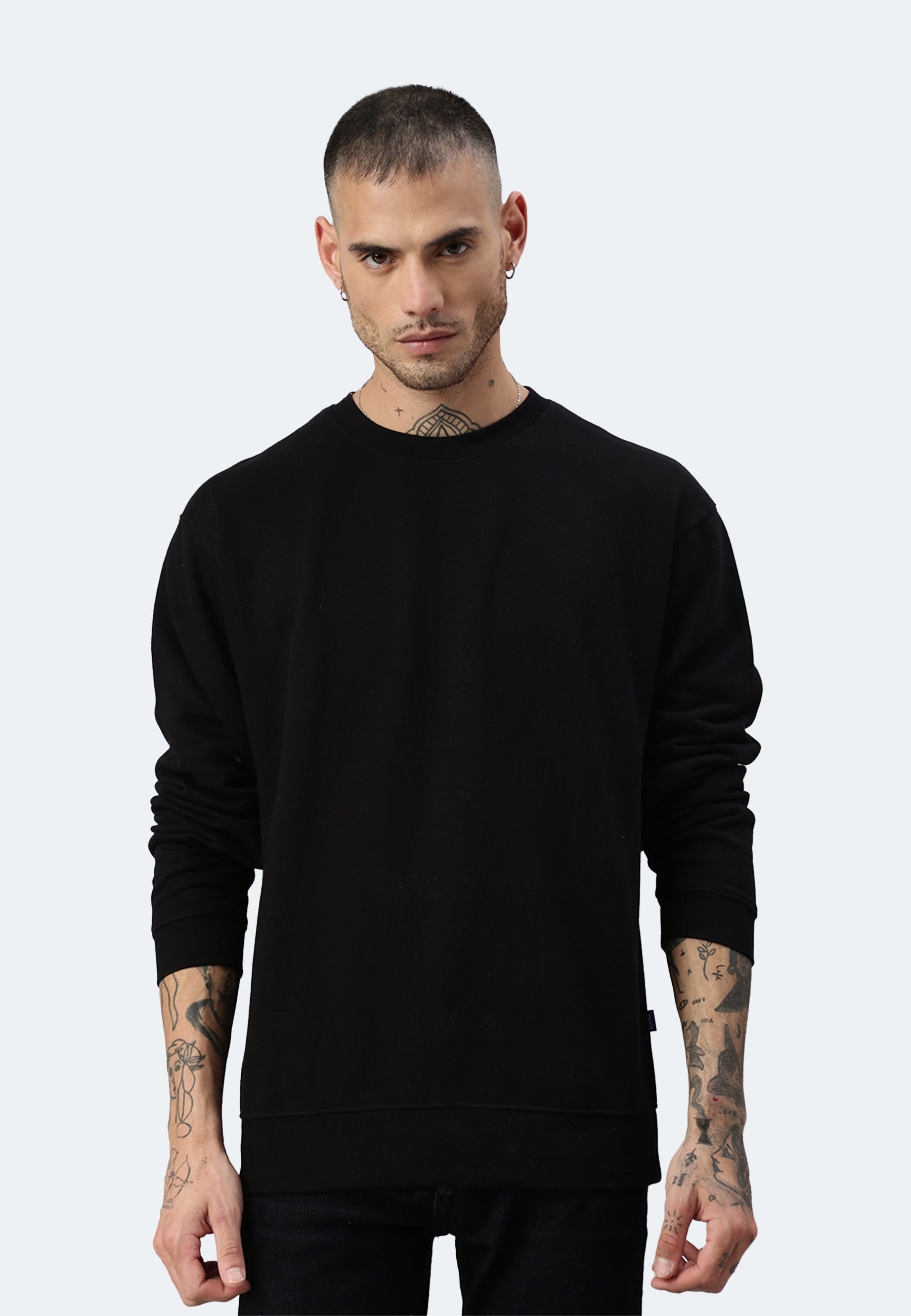 Switcher manica lunga colore balena/noir