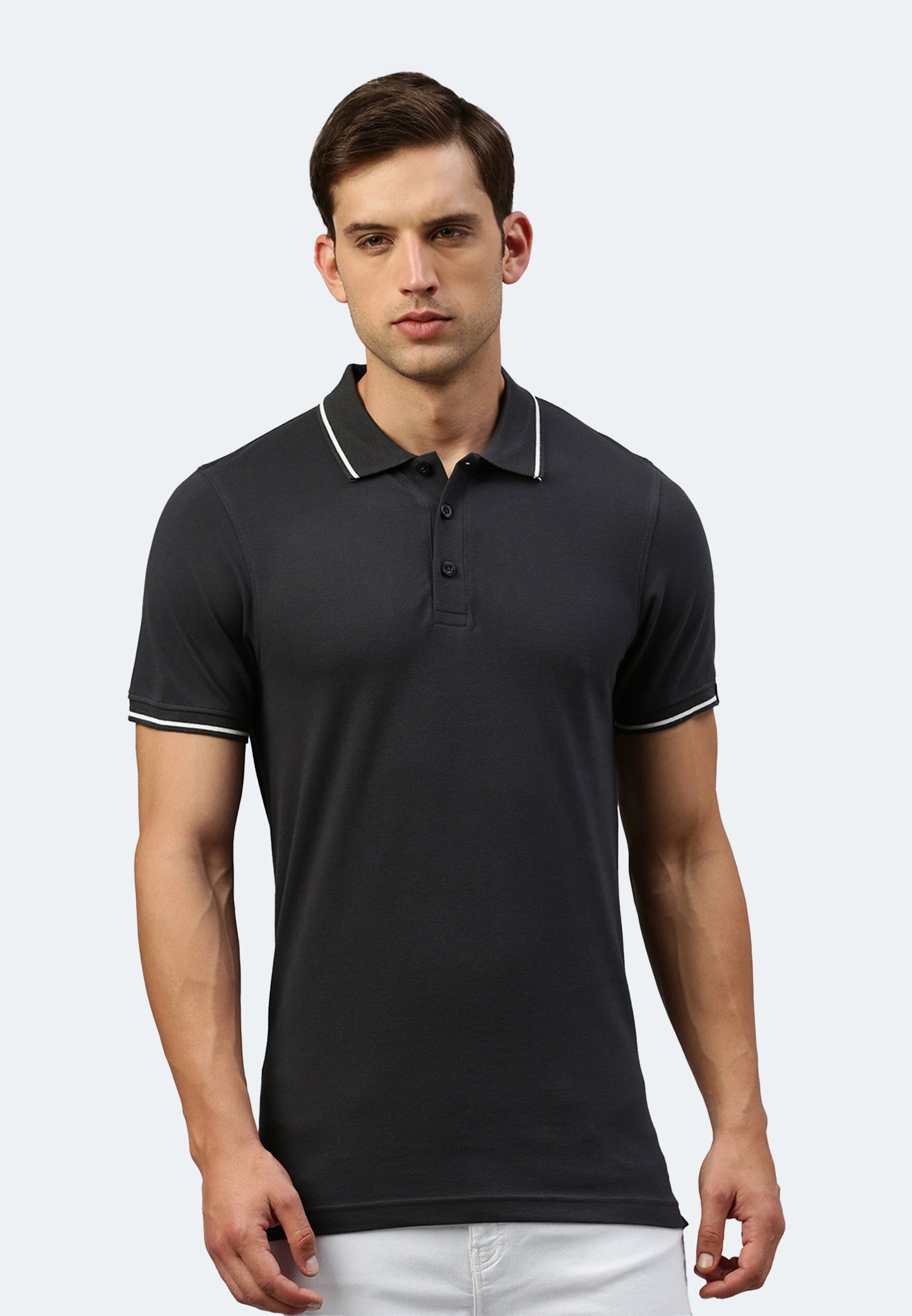 Switcher polo uomo ben color/410 arsenico