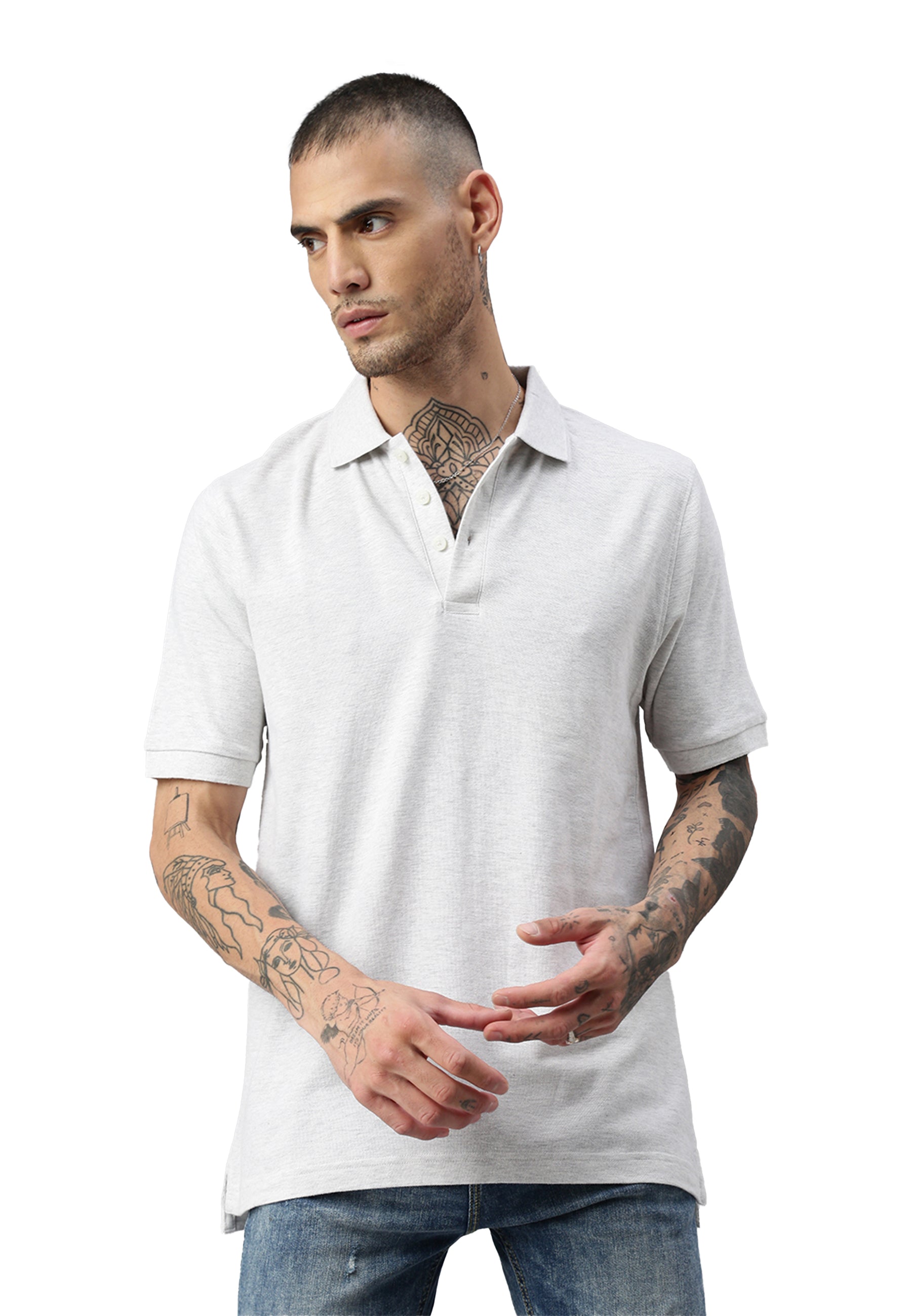 Switcher polo uomo john colore/blanc chine
