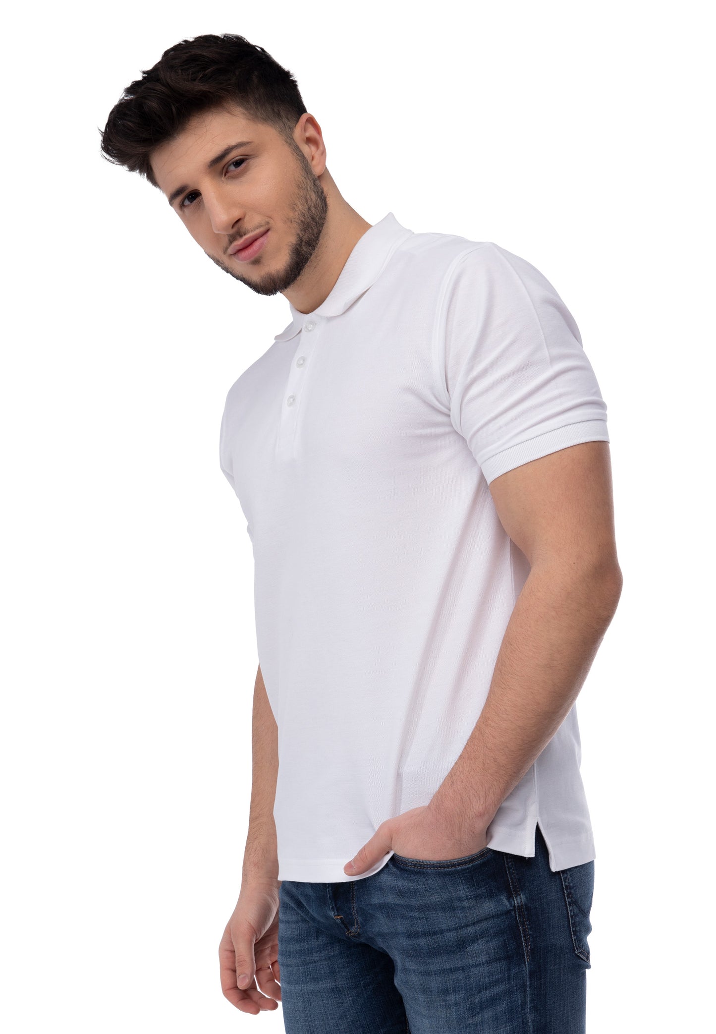 Polo uomo Switcher john colore/1 blanc