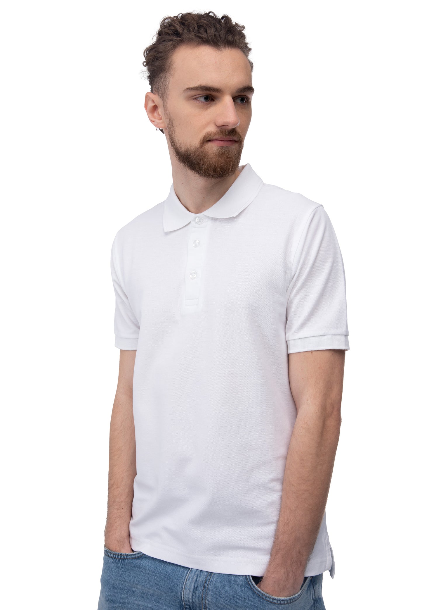 Polo uomo Switcher john colore/1 blanc