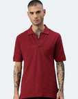 Polo da uomo Switcher colore bordeaux