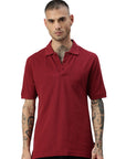 Polo da uomo Switcher colore bordeaux