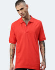 Polo da uomo Switcher color granatina