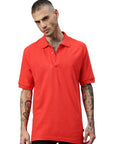 Polo da uomo Switcher color granatina