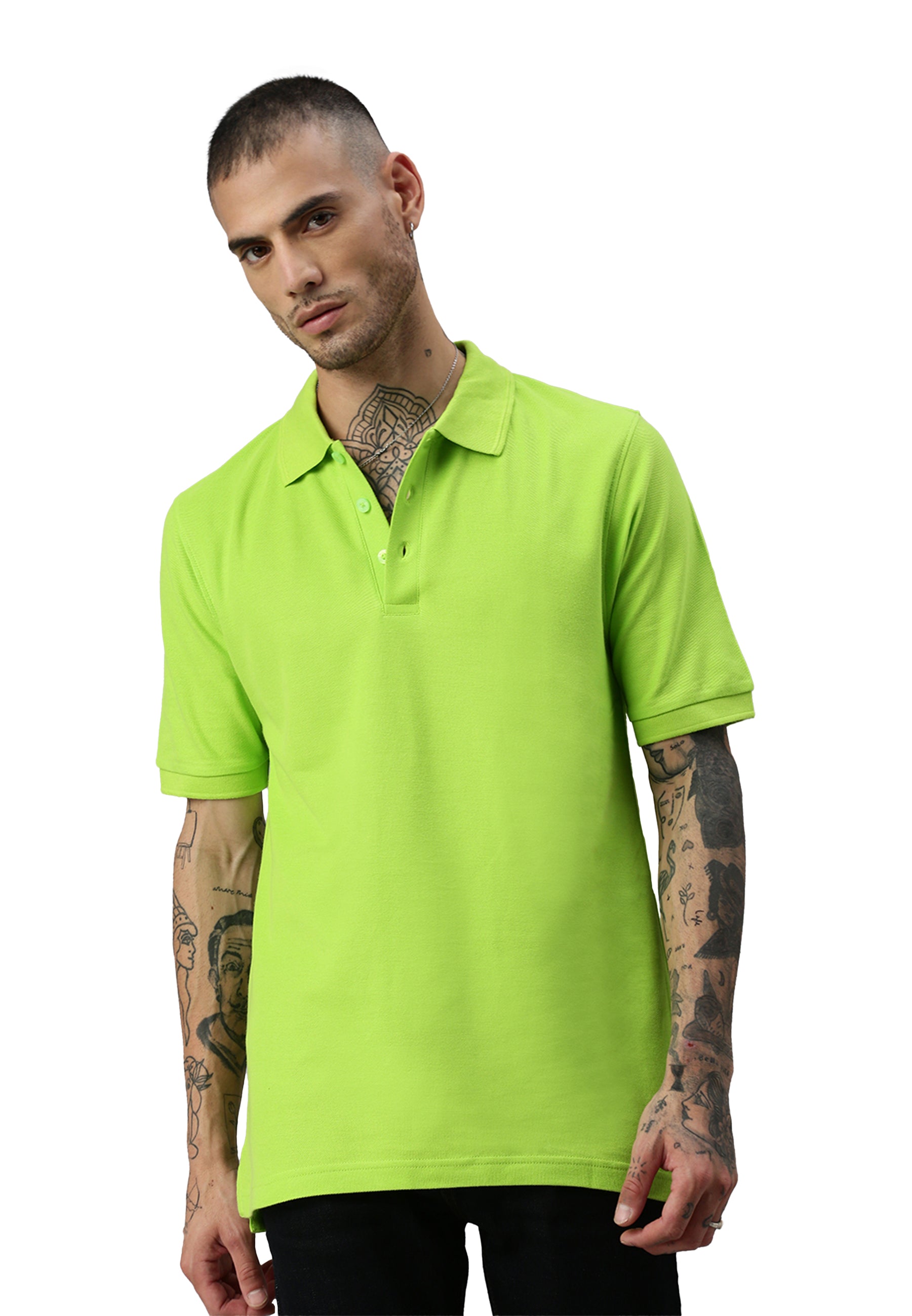 Polo da uomo Switcher color lime
