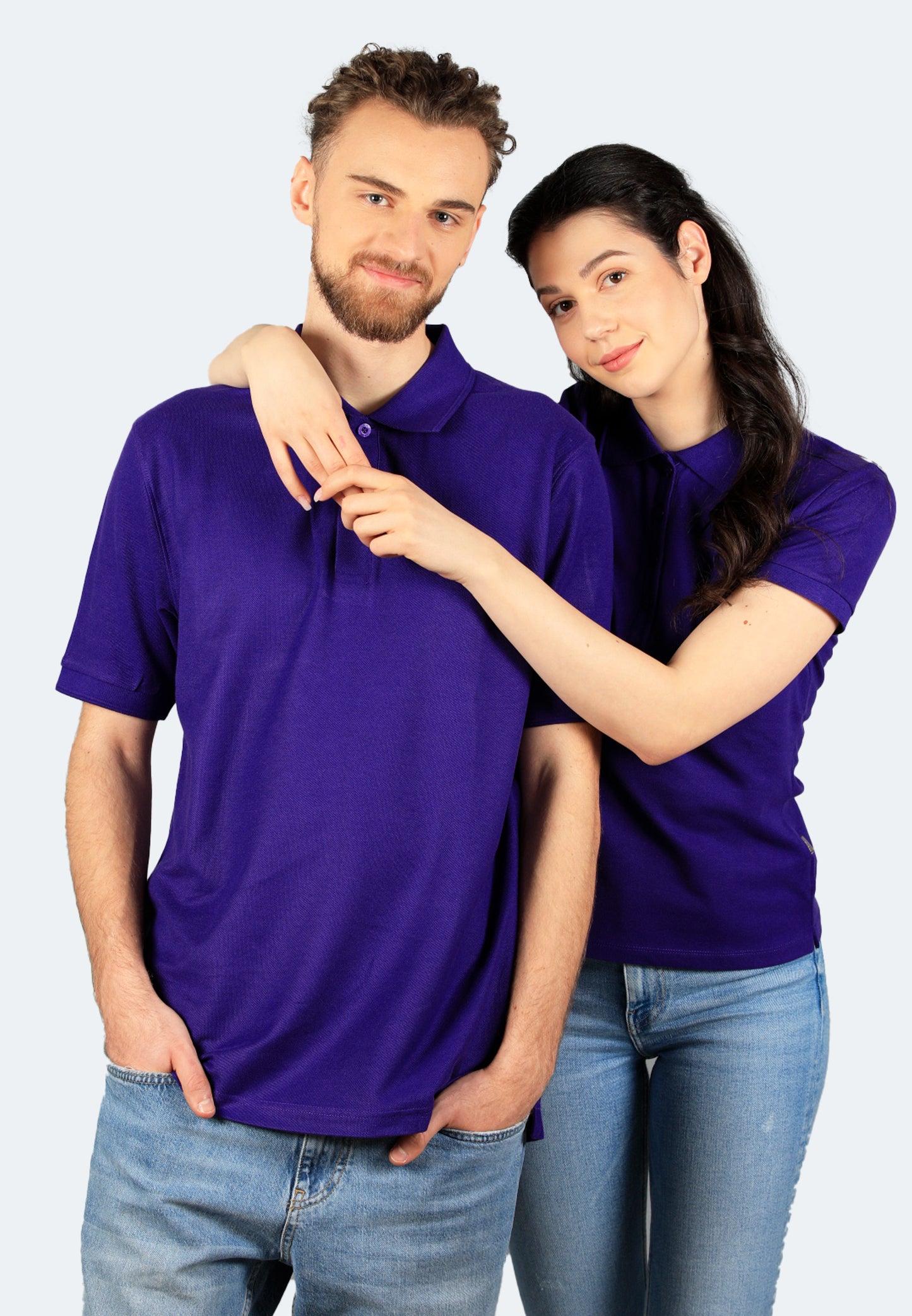 Polo Switcher da uomo colore john/146 viola