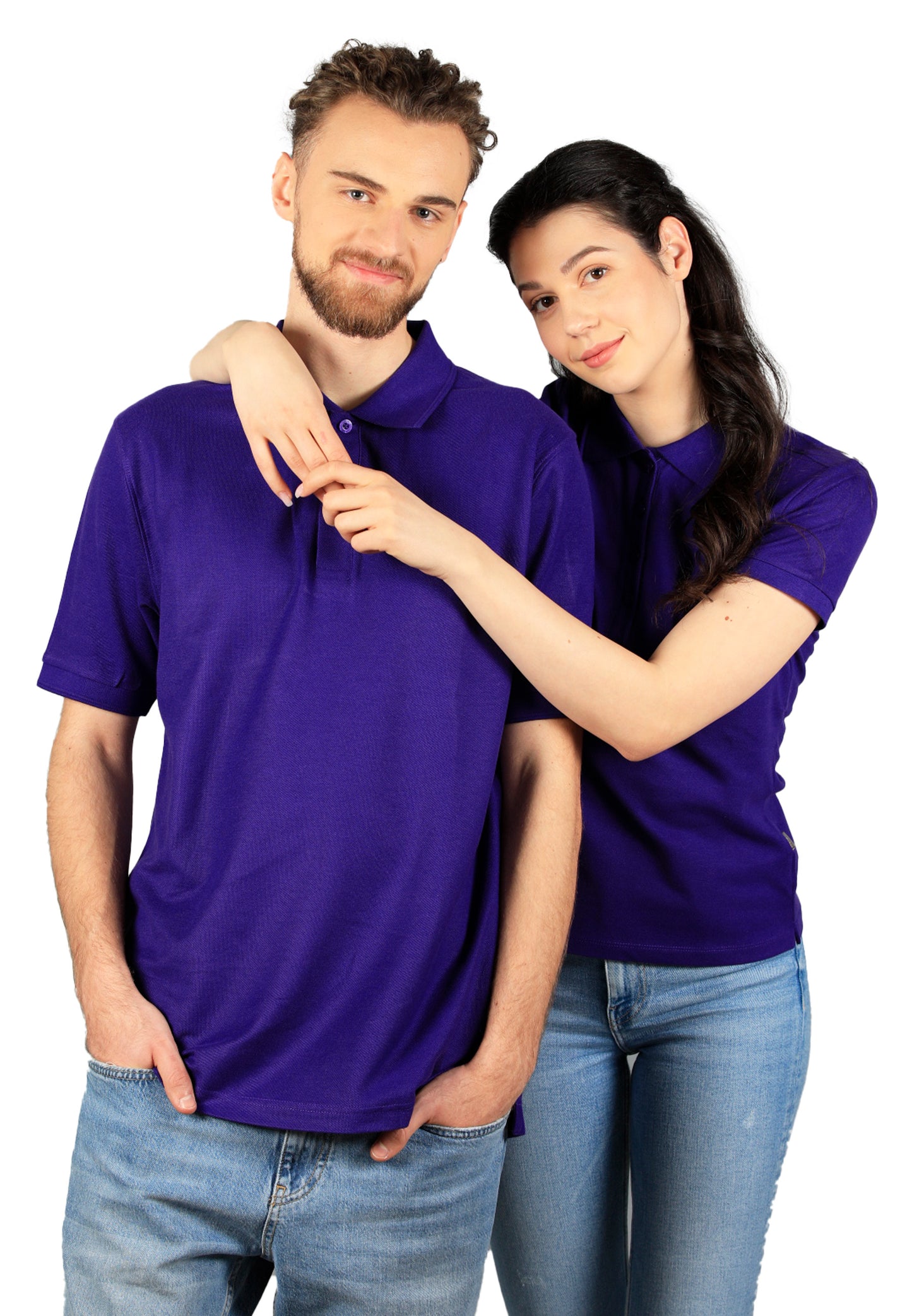 Polo Switcher da uomo colore john/146 viola