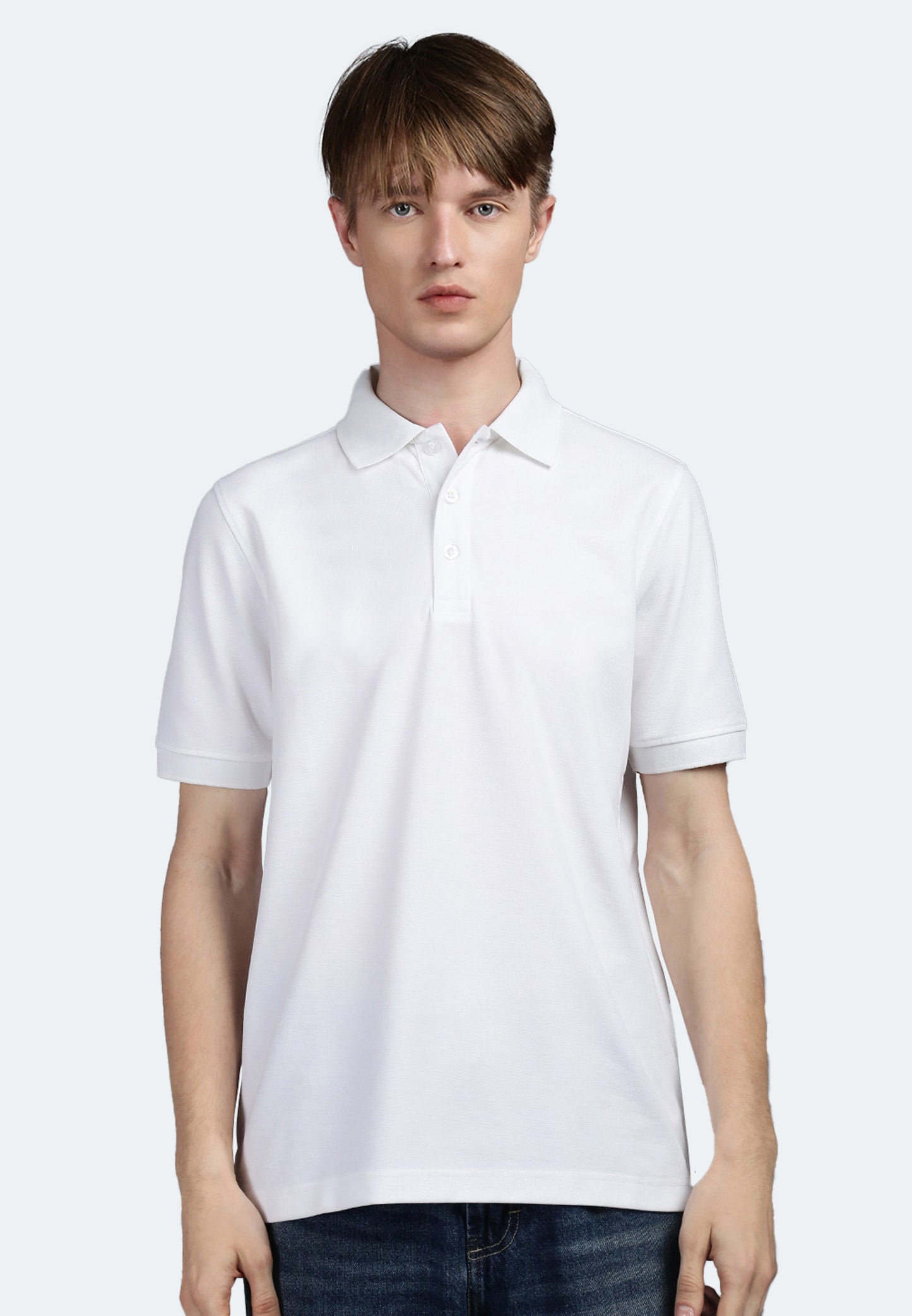 Switcher polo uomo sammy colore/1 blanc