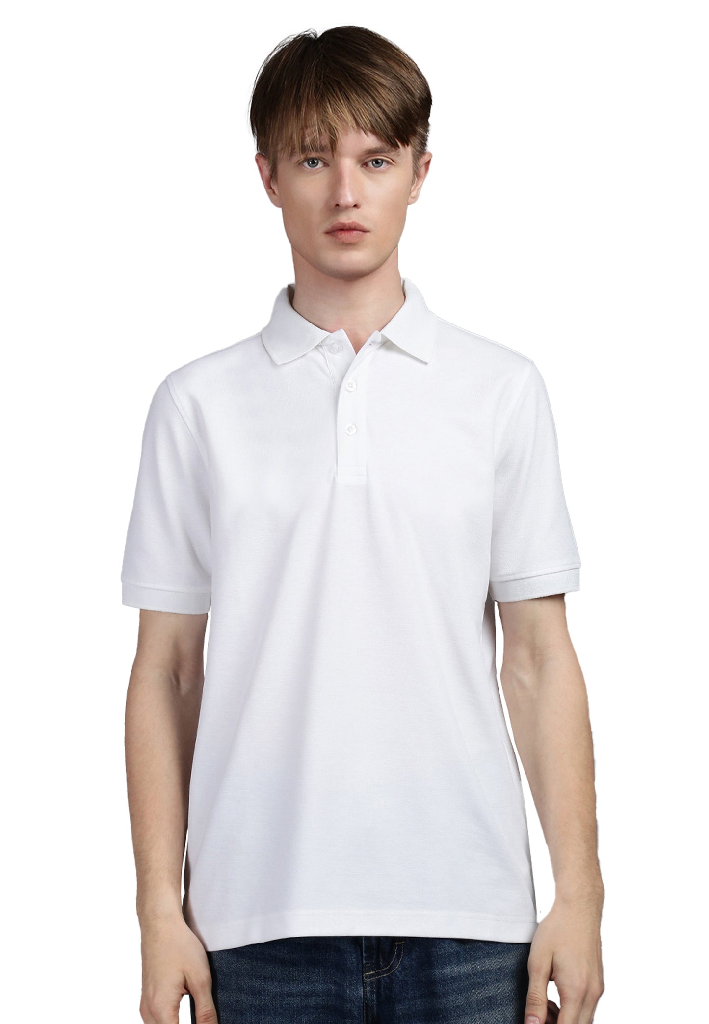 Switcher polo uomo sammy colore/1 blanc