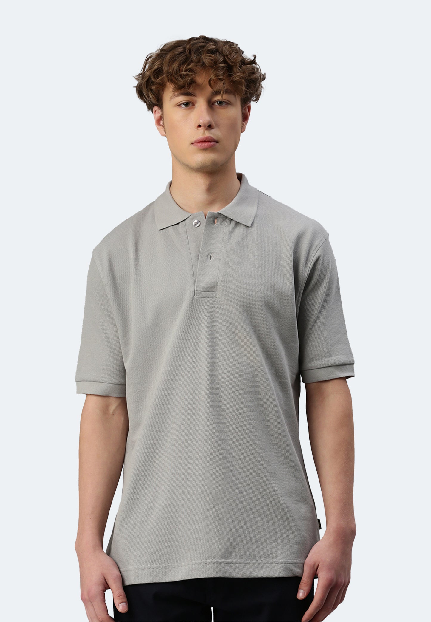 Switcher polo uomo samuel color/402 gris fonce