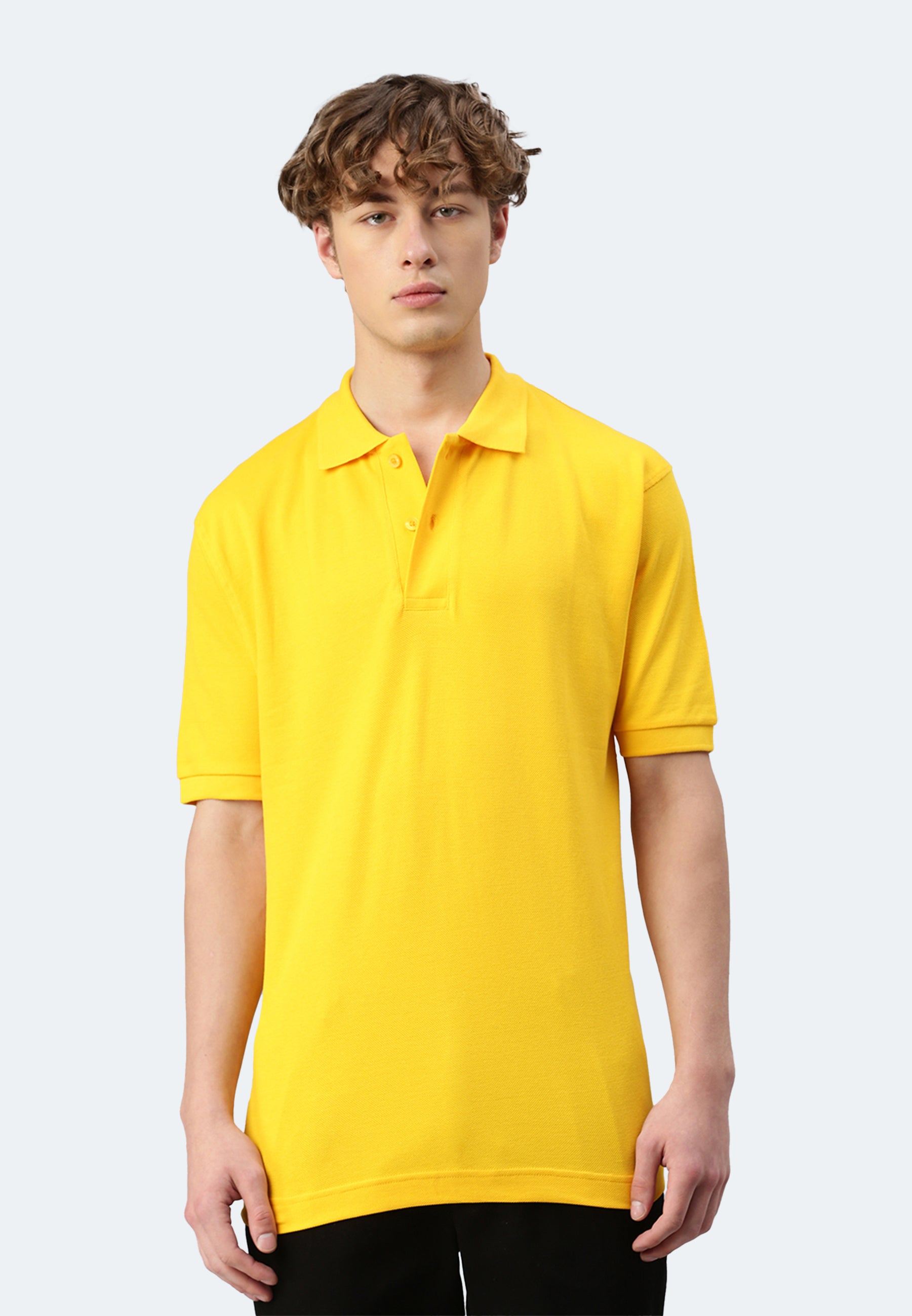Polo da uomo Switcher Samuel color/giallo