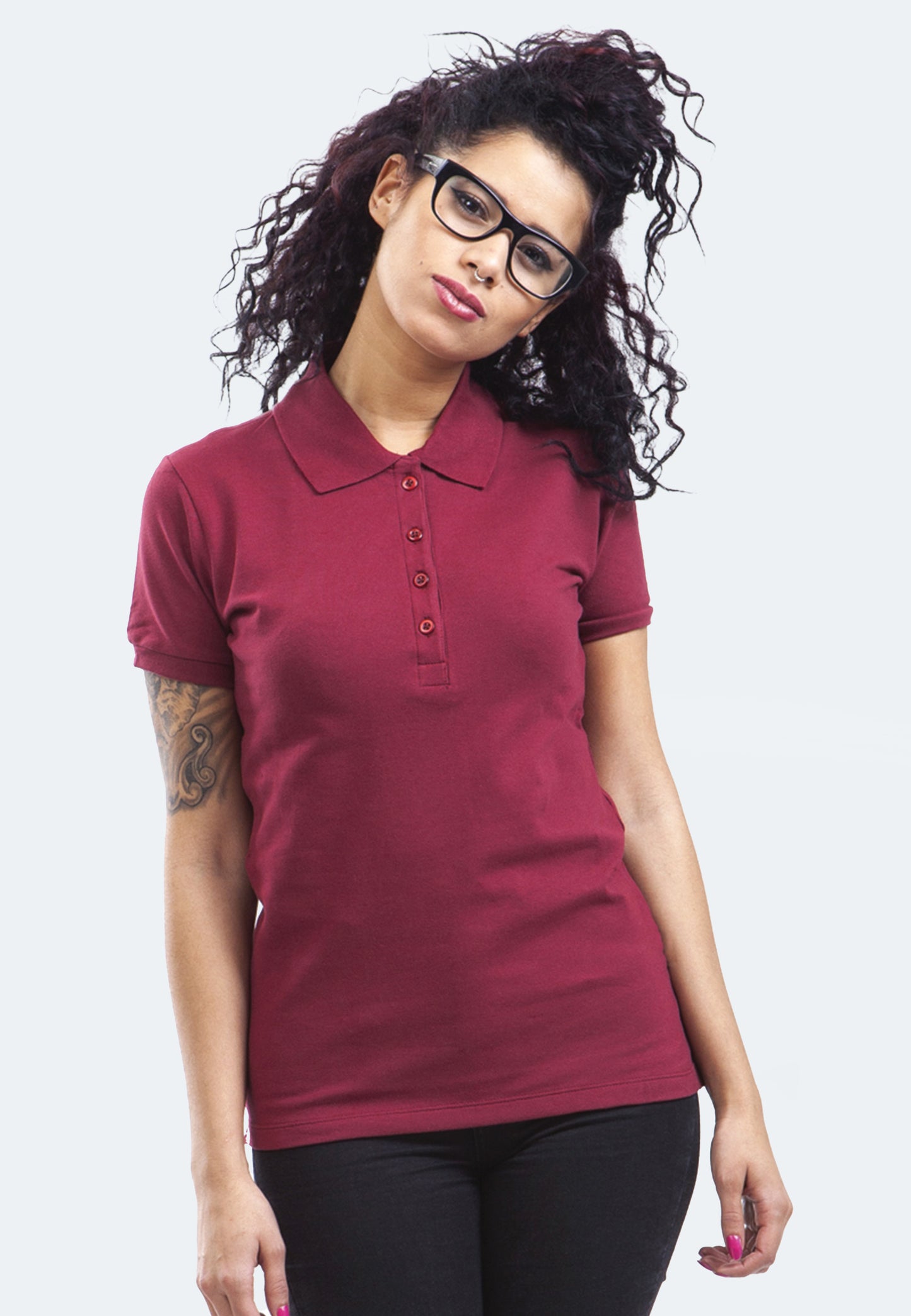 Switcher Lady polo stacy colore/158 bordeaux