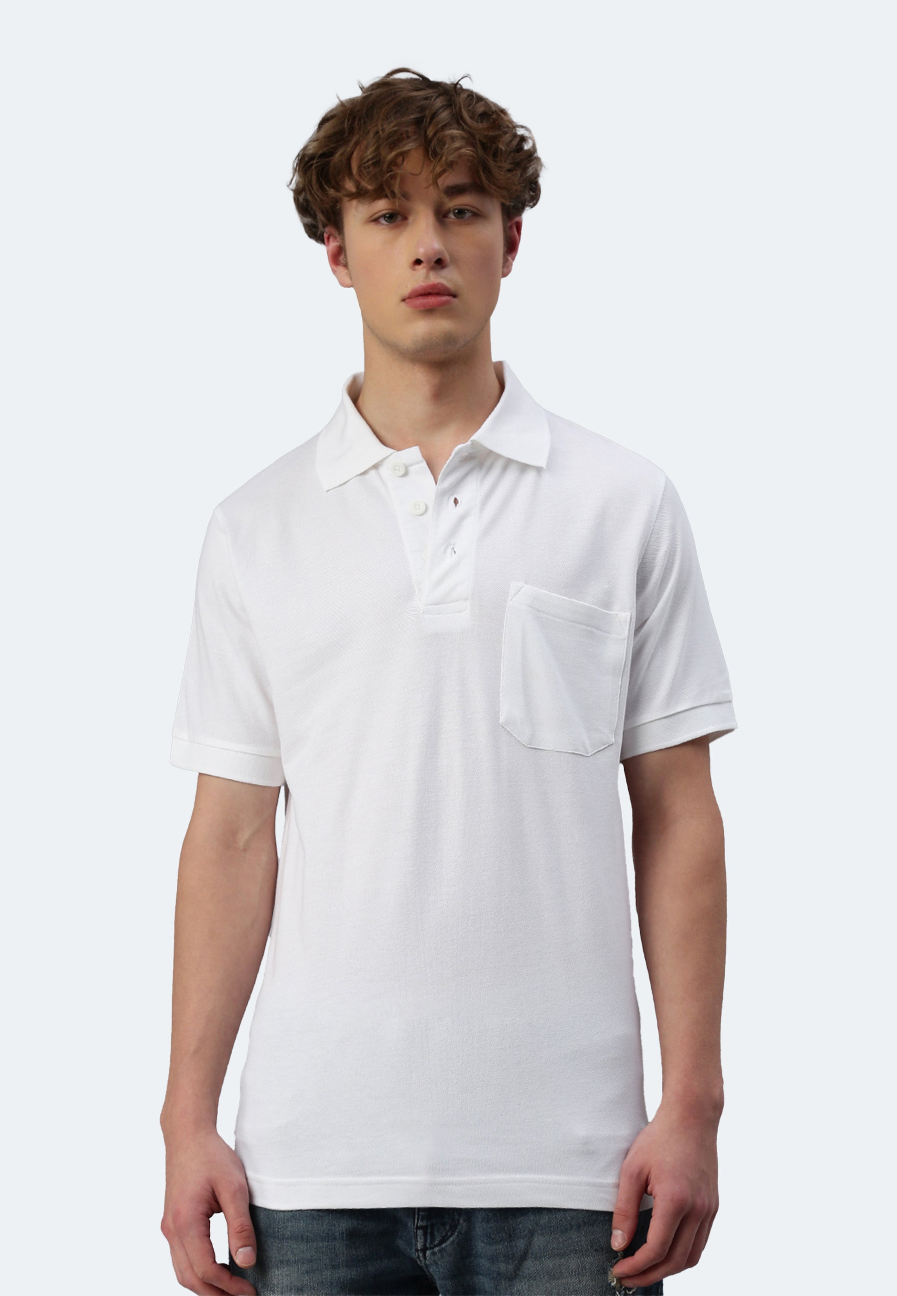 Switcher pocket polo colore balena/bianco