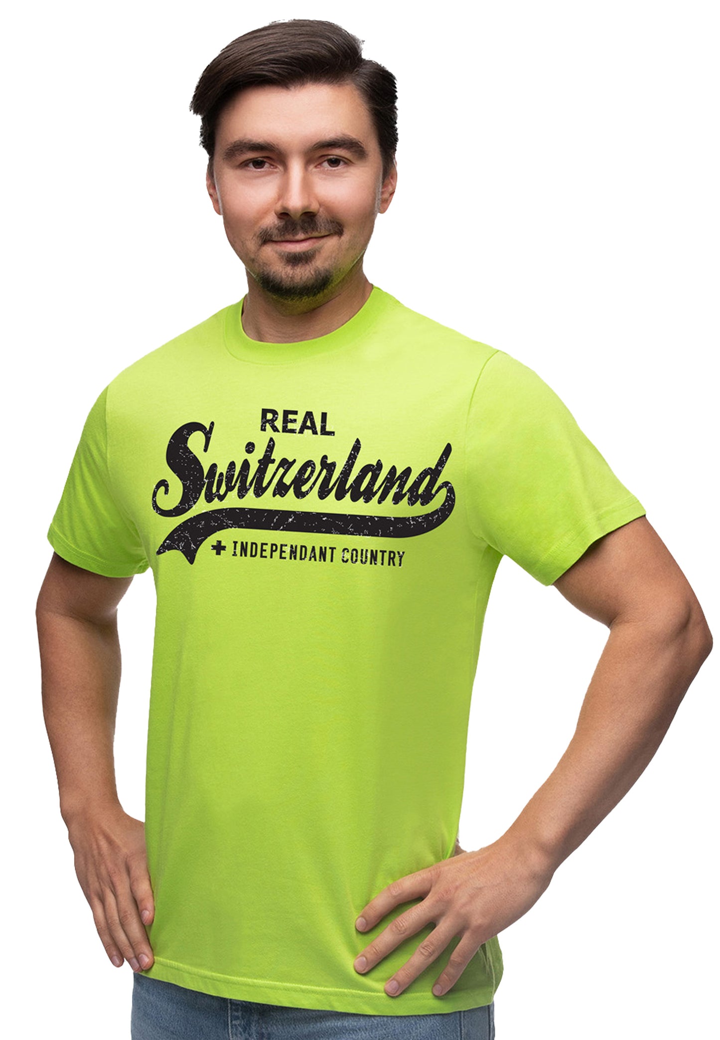 Camicia Switcher Real Svizzera colore/364 lime