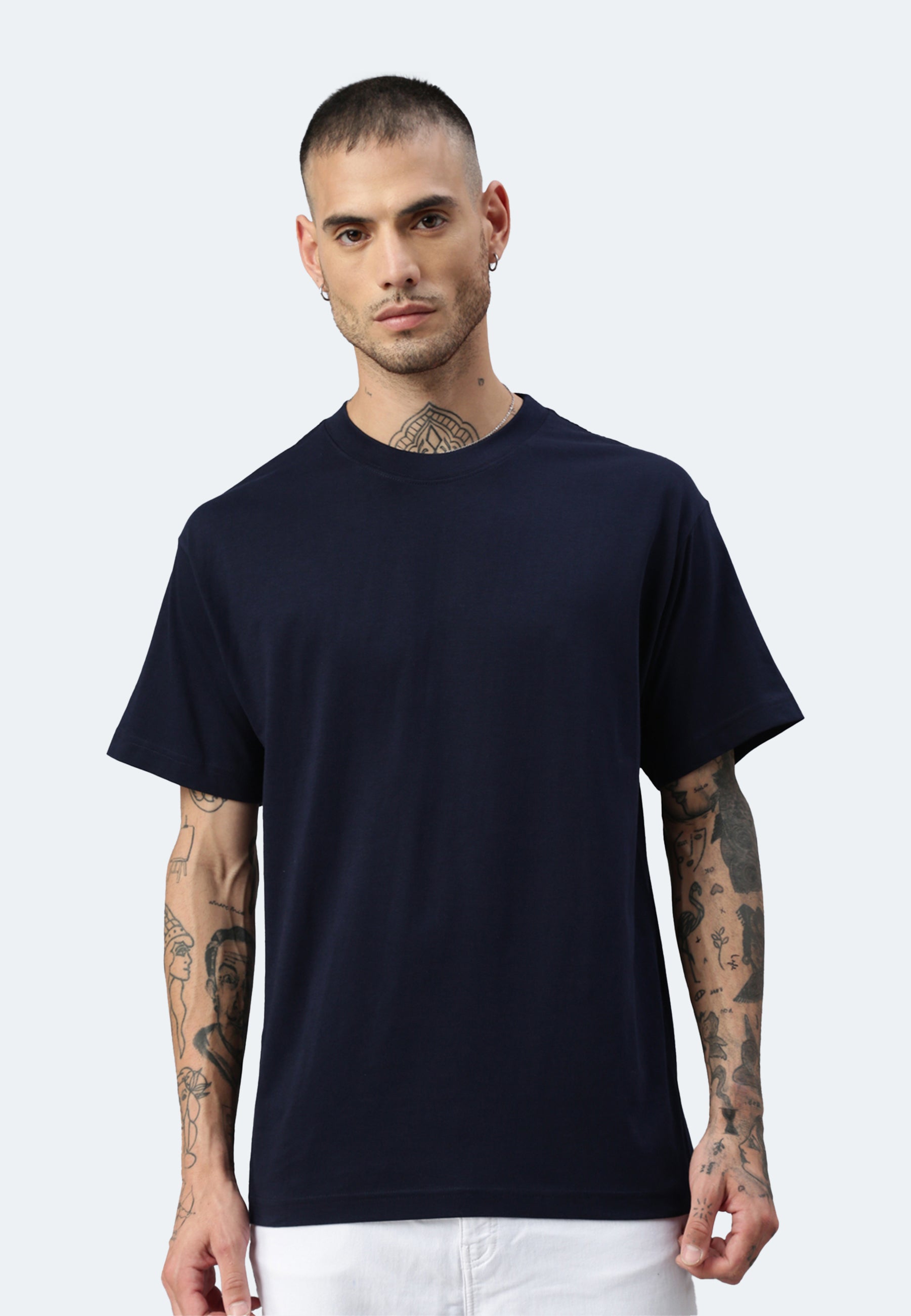 Maglietta oversize con balena