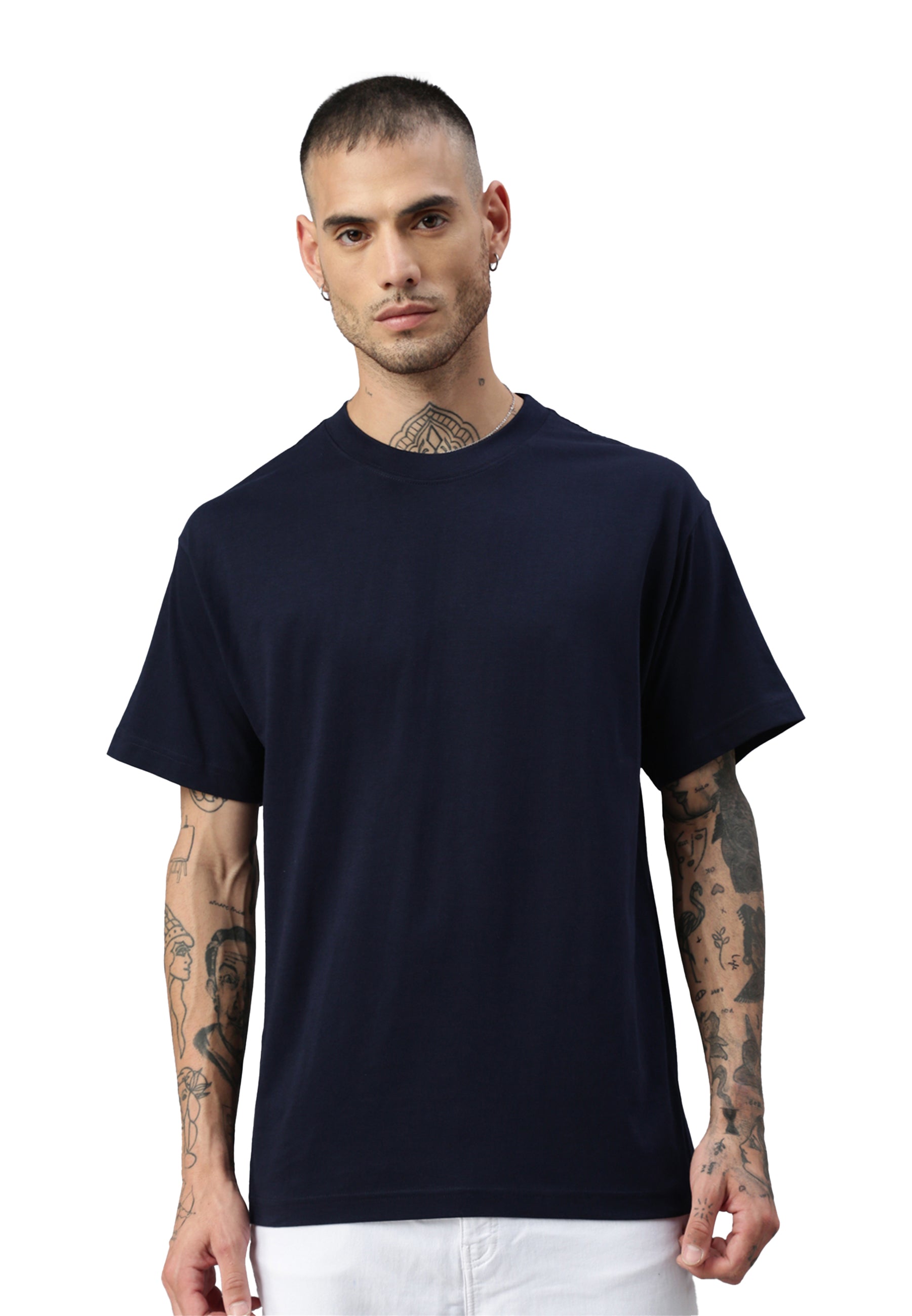 Maglietta oversize con balena