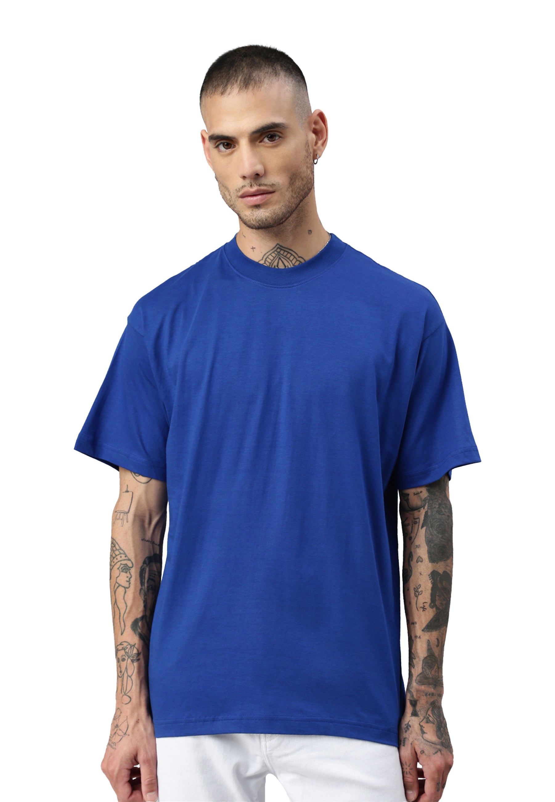 Maglietta oversize con balena