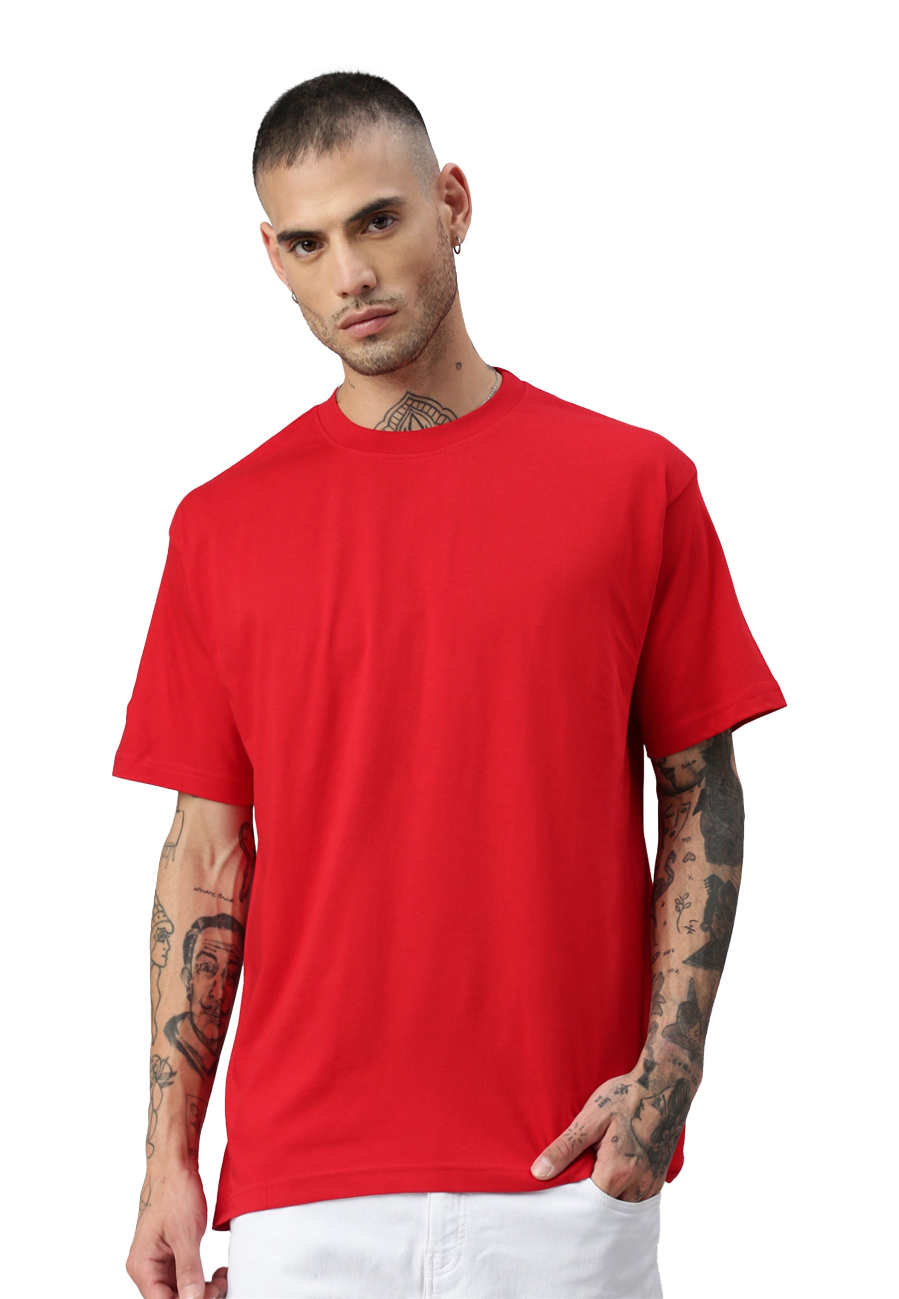 Maglietta oversize con balena