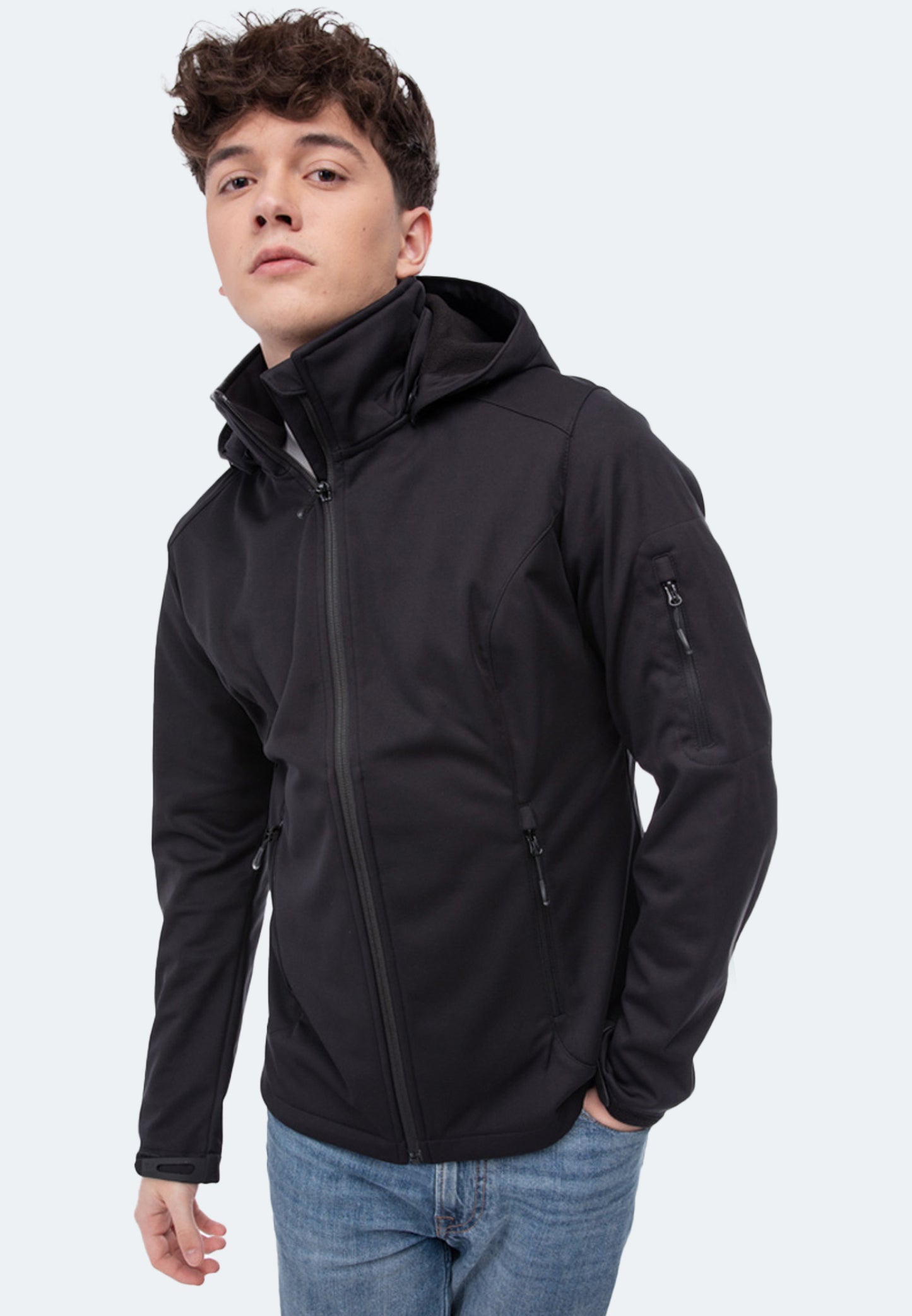 Switcher softshell riffelberg colour/40 noir