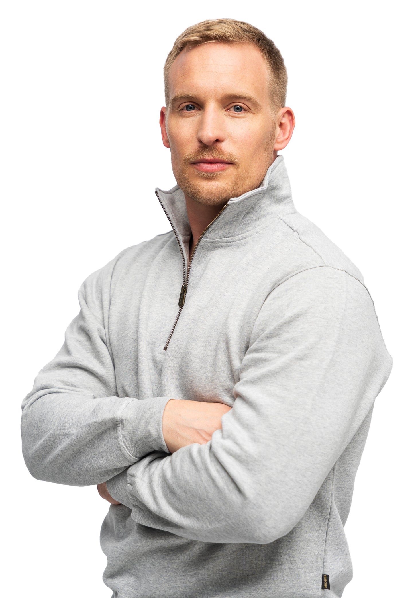 Felpa Switcher da uomo Oslo color/42 gris chine