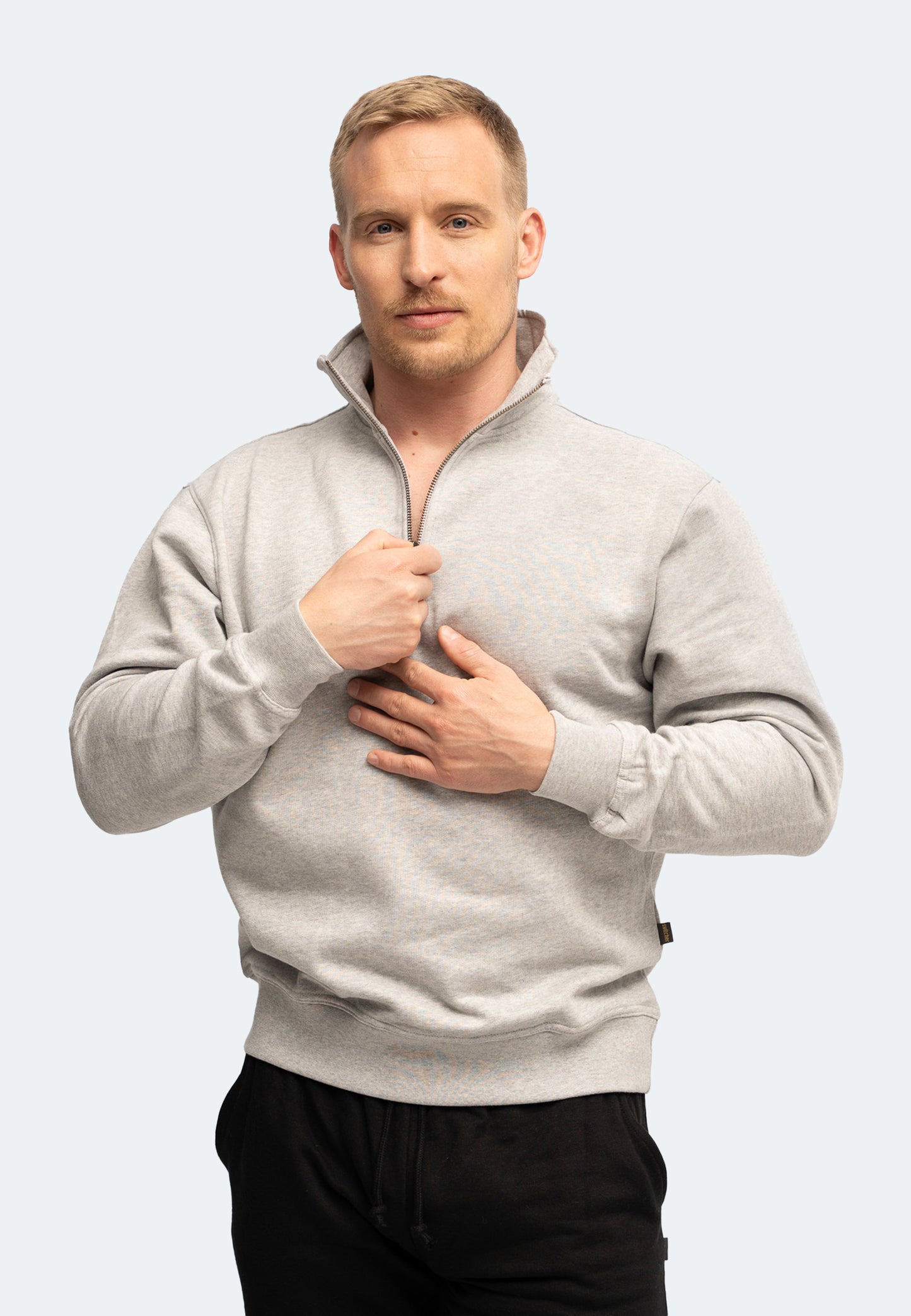 Felpa Switcher da uomo Oslo color/42 gris chine