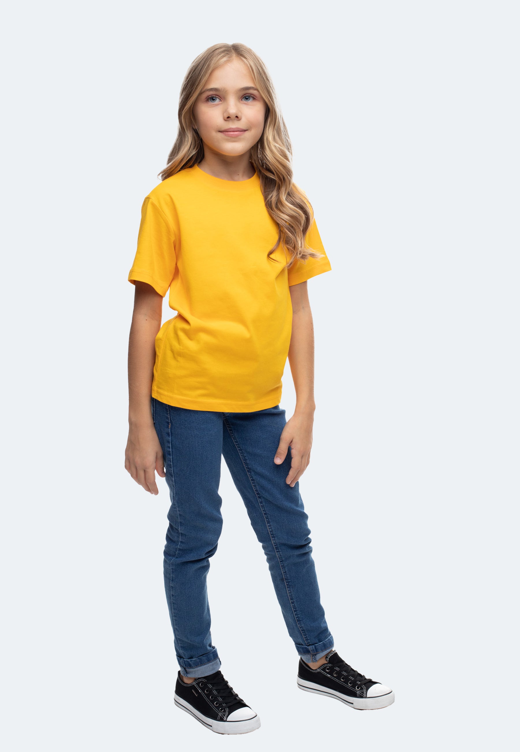 Camicia Switcher bambini colore baolino/giallo