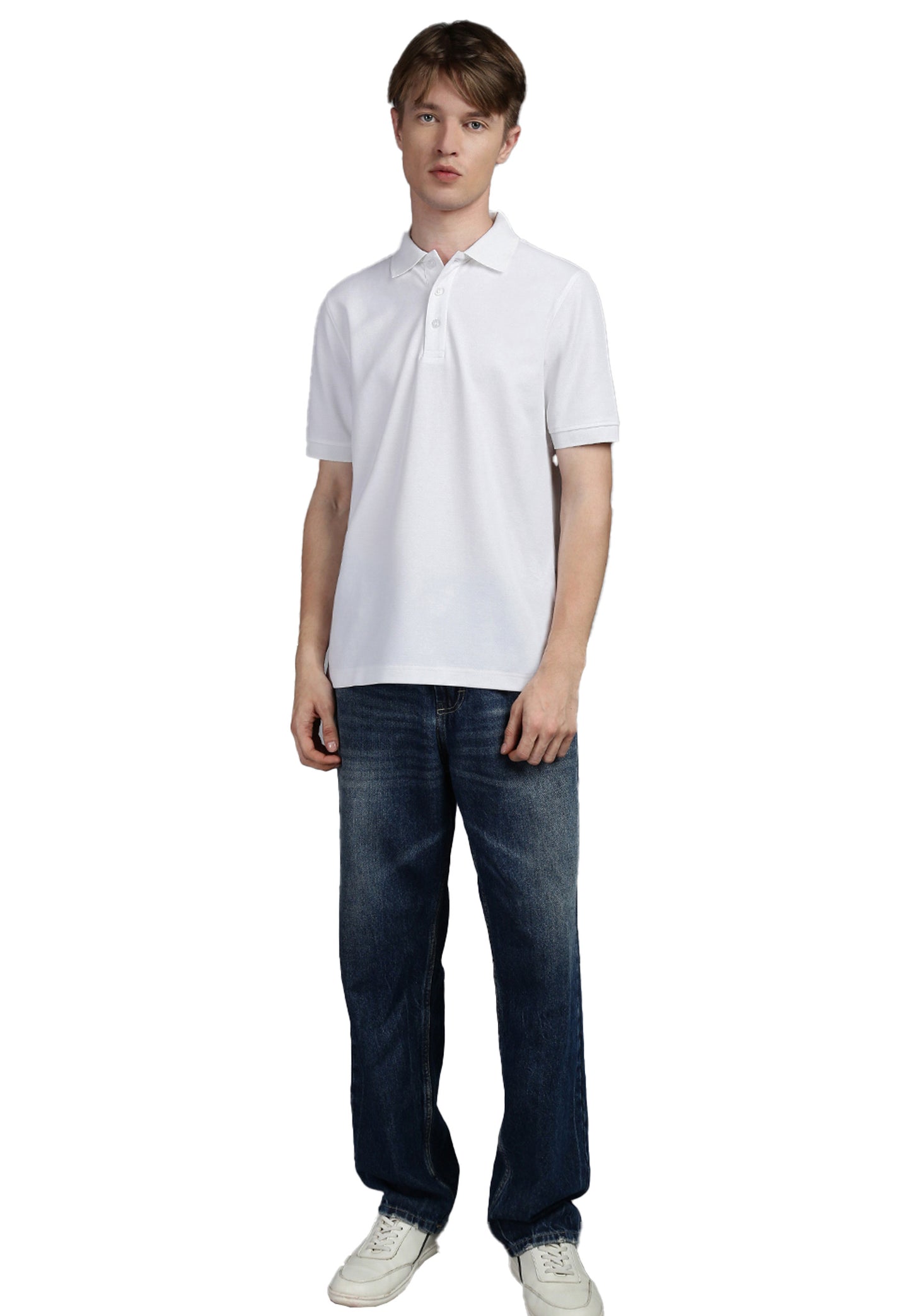 Switcher polo uomo sammy colore/1 blanc