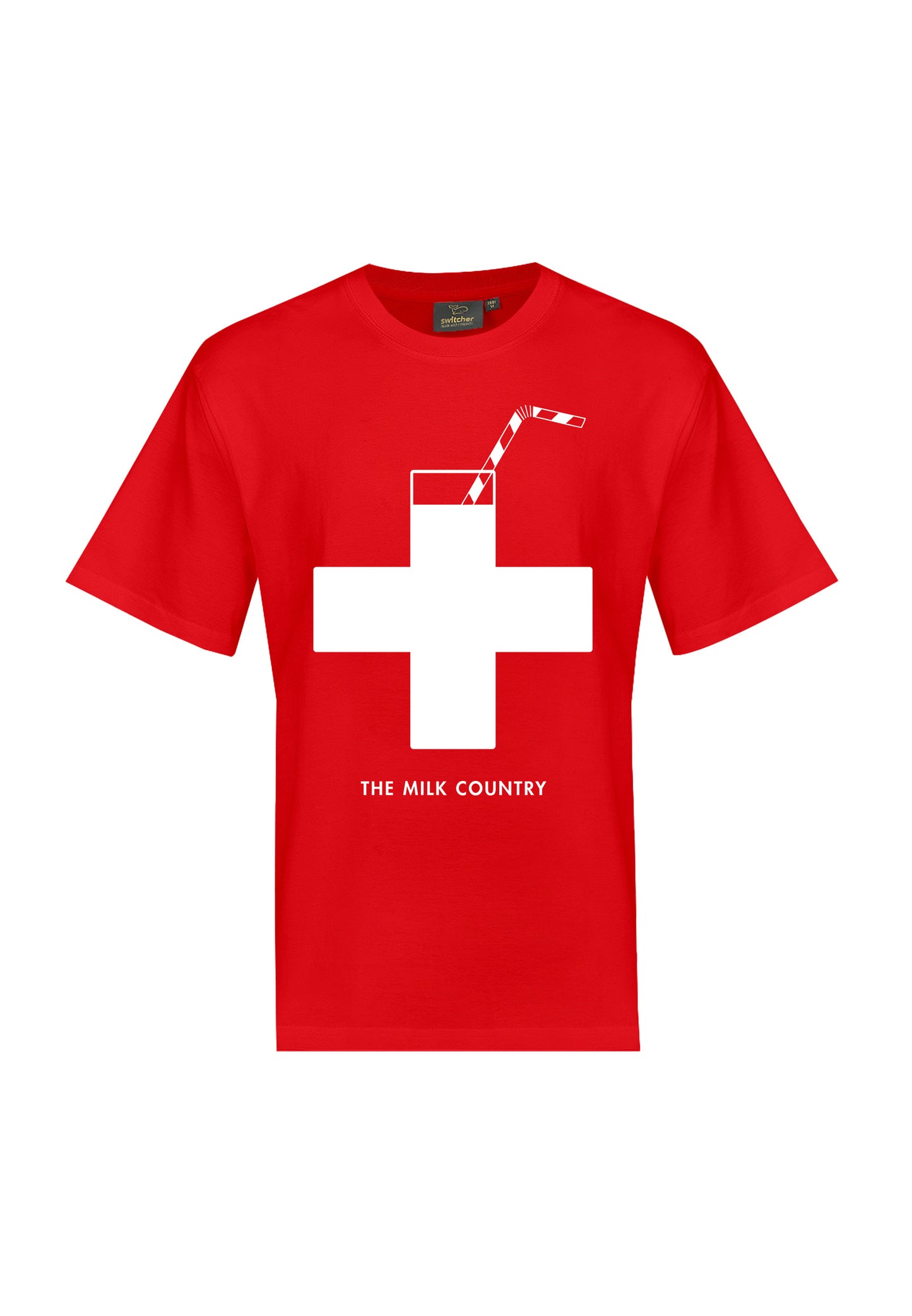 Camicia Switcher Milk Country color/10 rouge