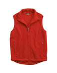 Gilet in pelliccia di fibra Cortina