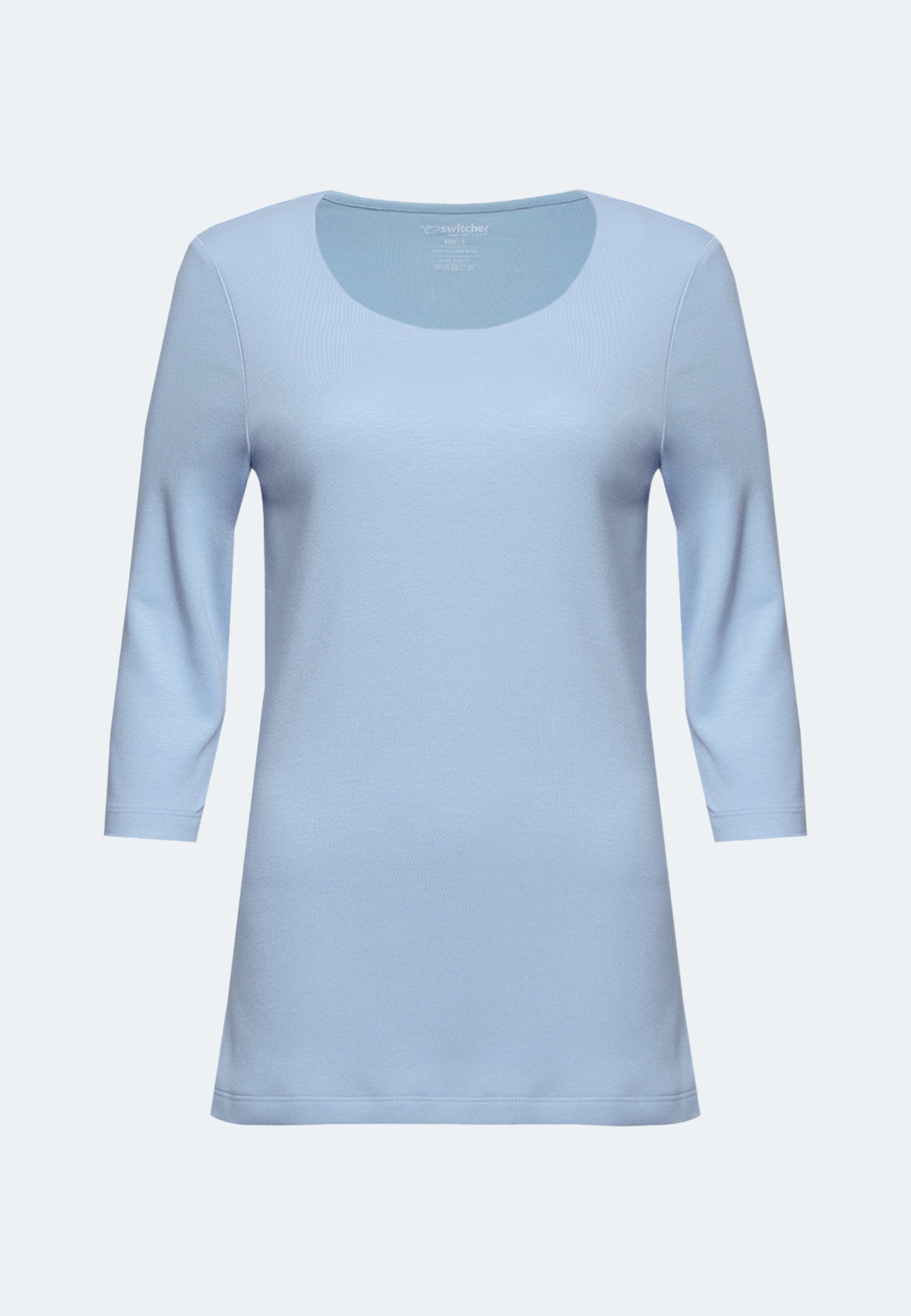 Switcher manica lunga tisha colore/205 blue soul
