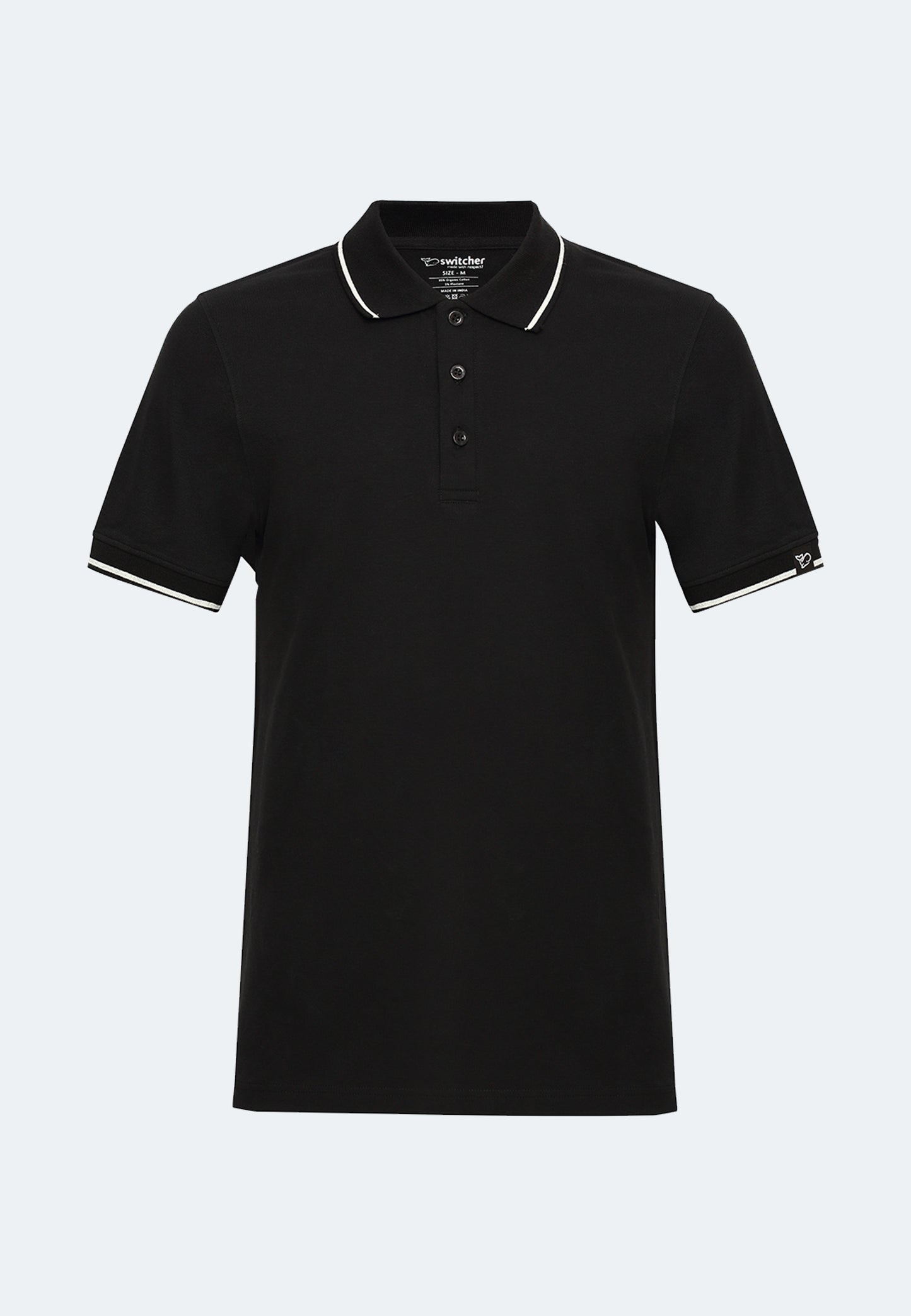 Polo a contrasto con elastan Ben