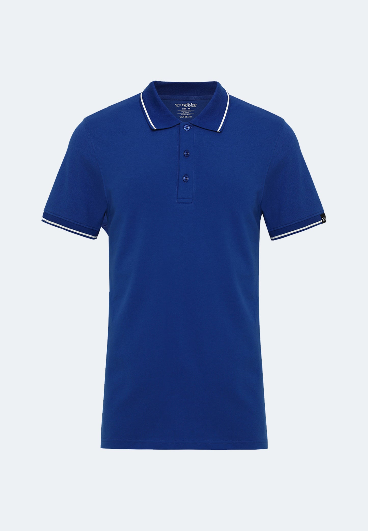 Polo a contrasto con elastan Ben