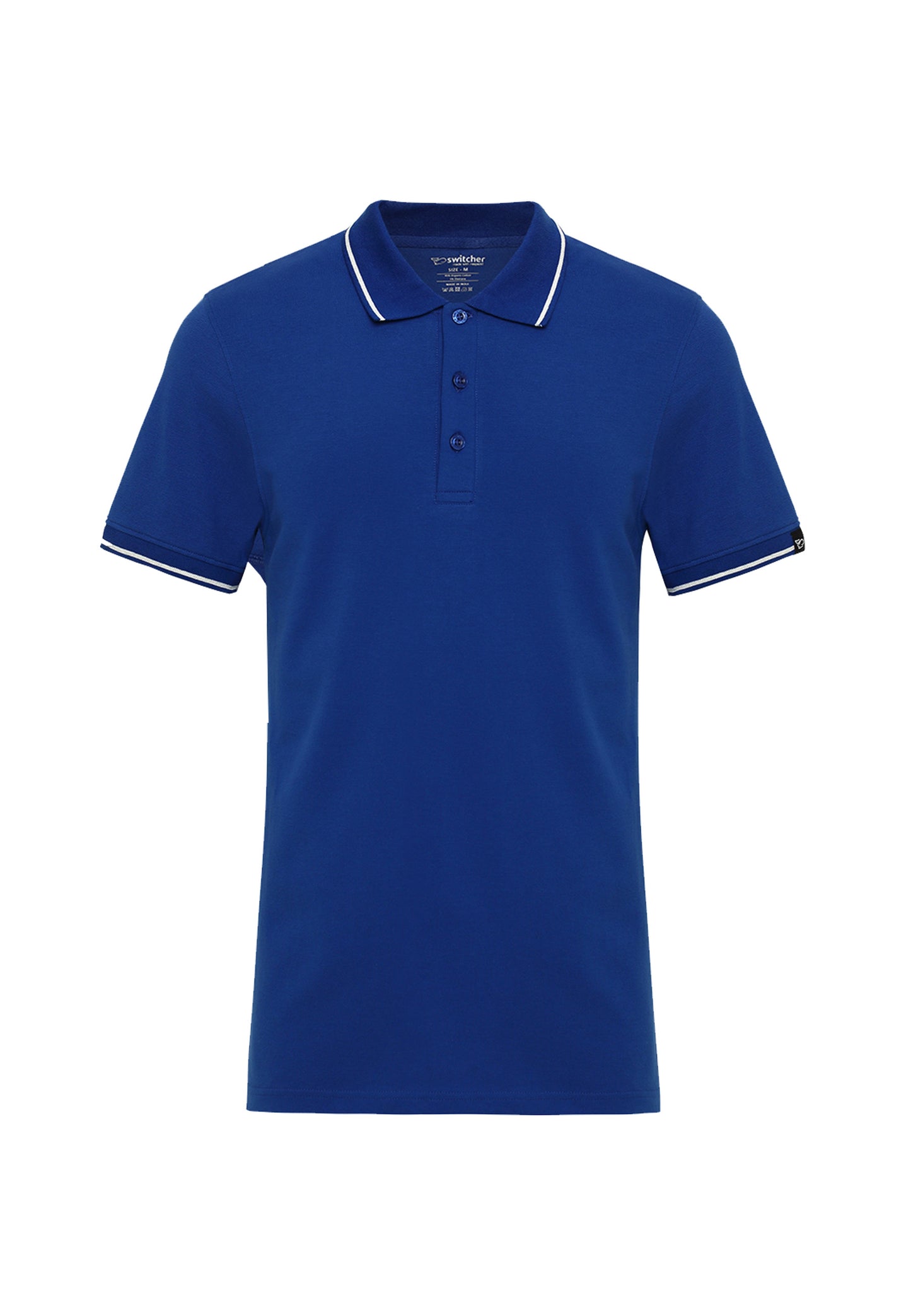 Polo a contrasto con elastan Ben