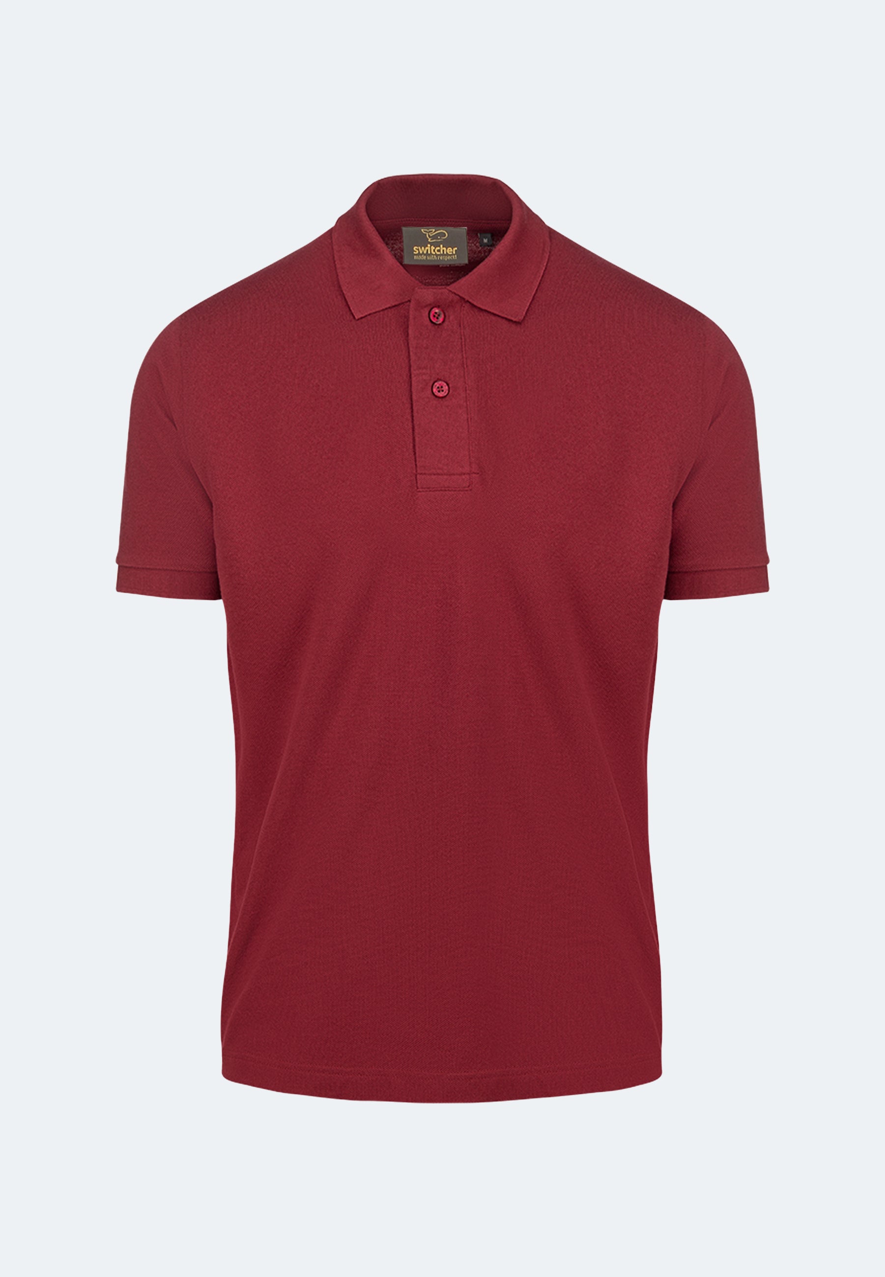 Polo da uomo Switcher Samuel color/bordeaux
