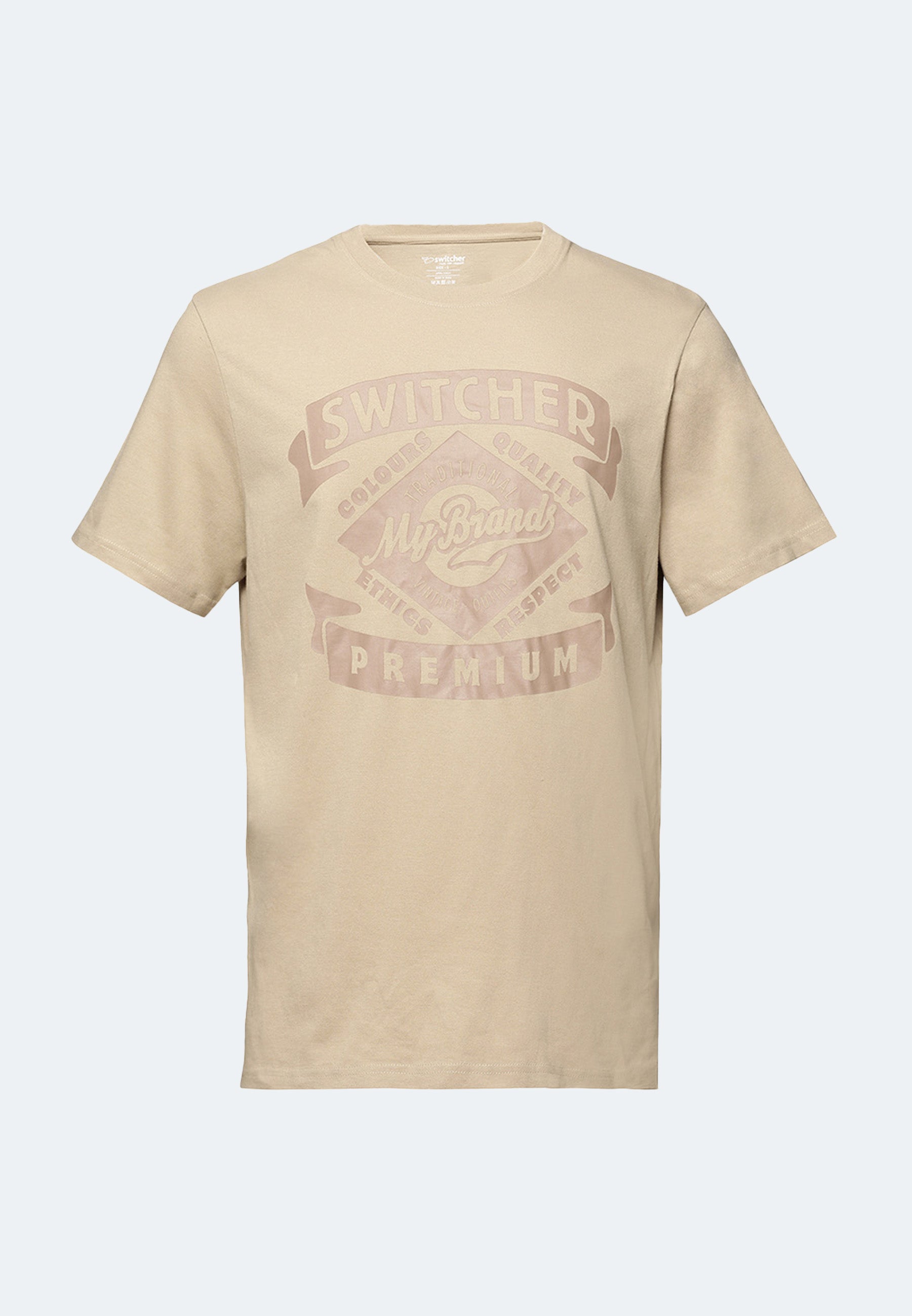 Camicia di commutazione Gilles color/655 amande