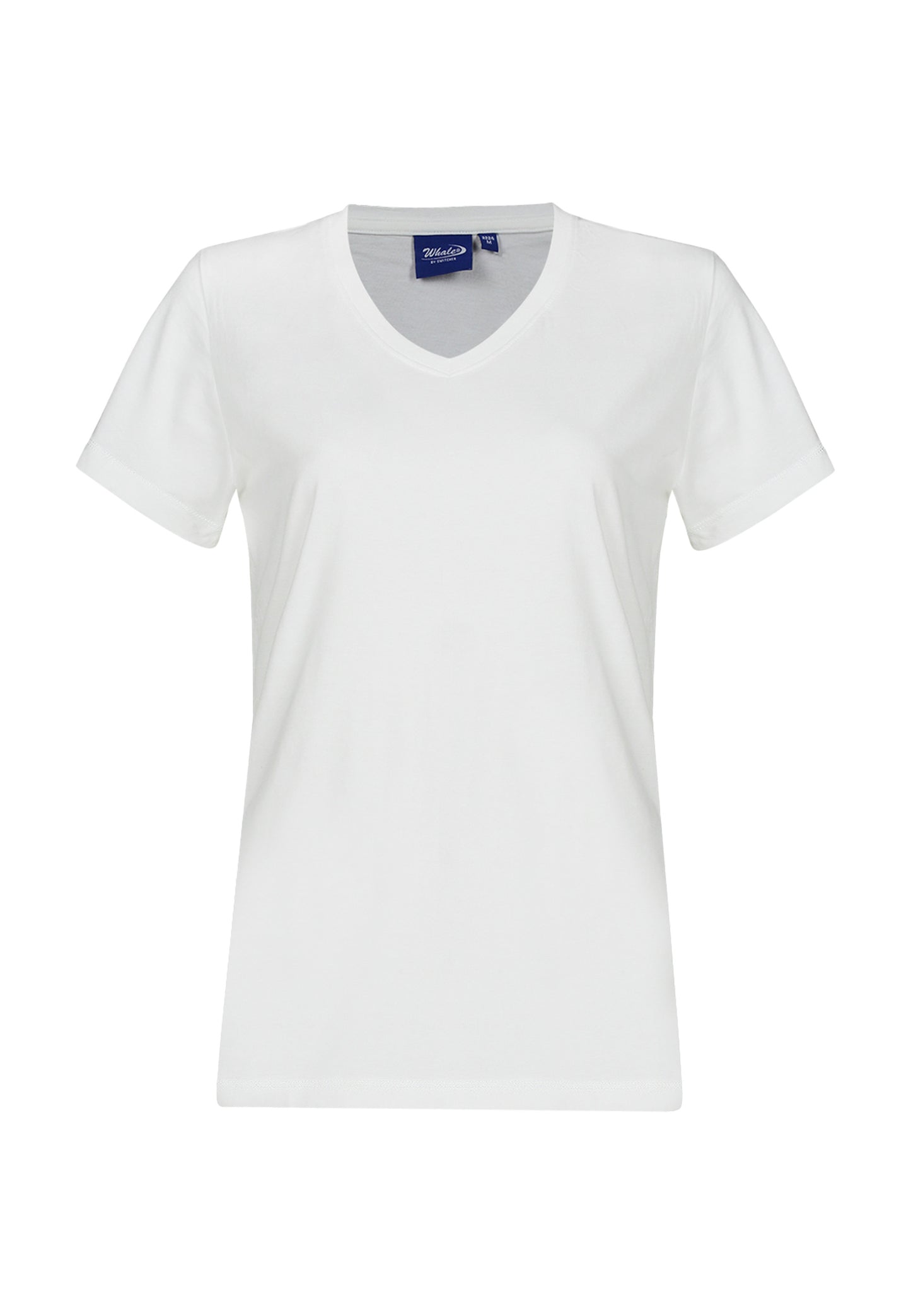 Maglietta donna con scollo a V Balena