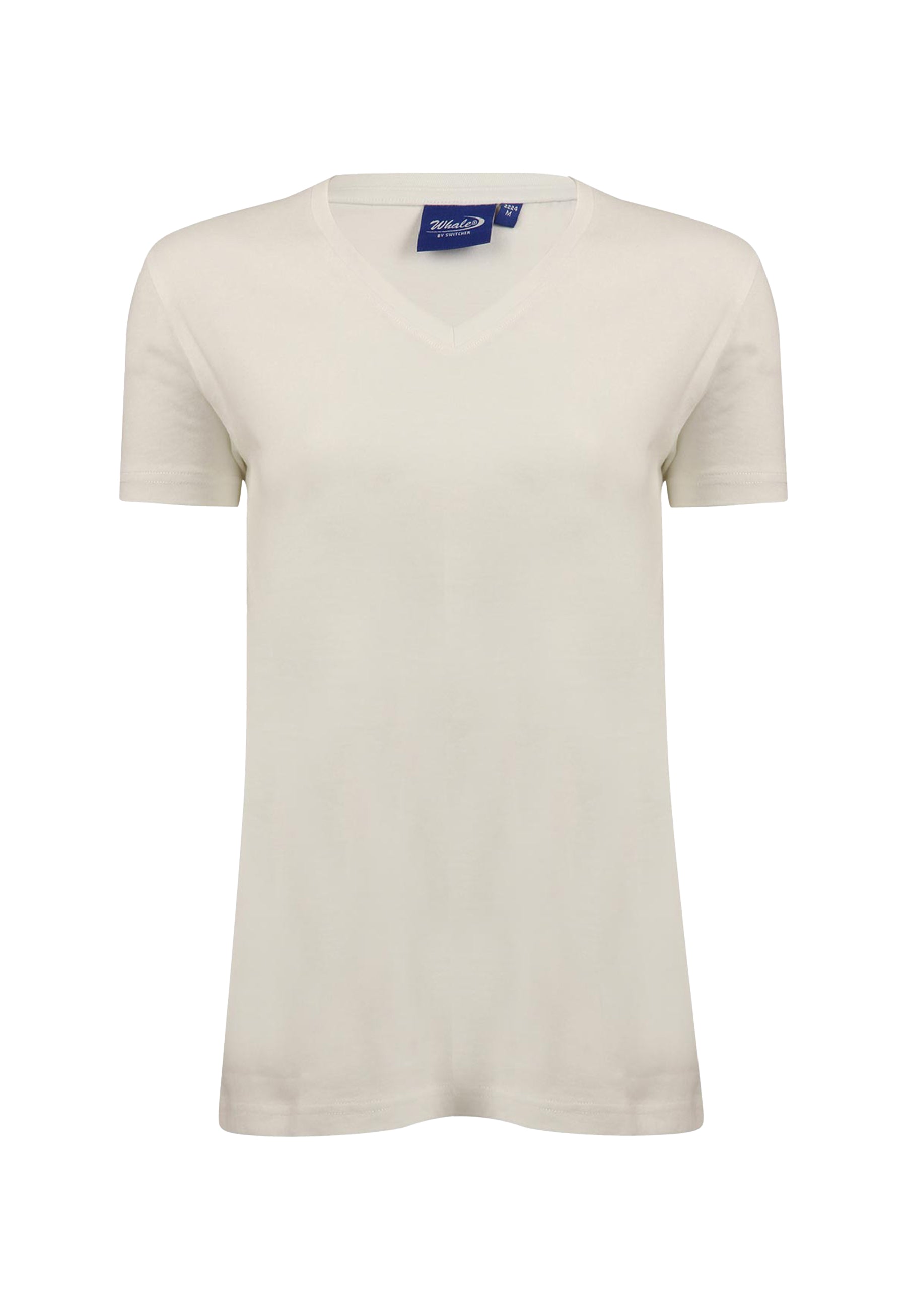 Maglietta donna con scollo a V Balena