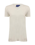 Maglietta donna con scollo a V Balena