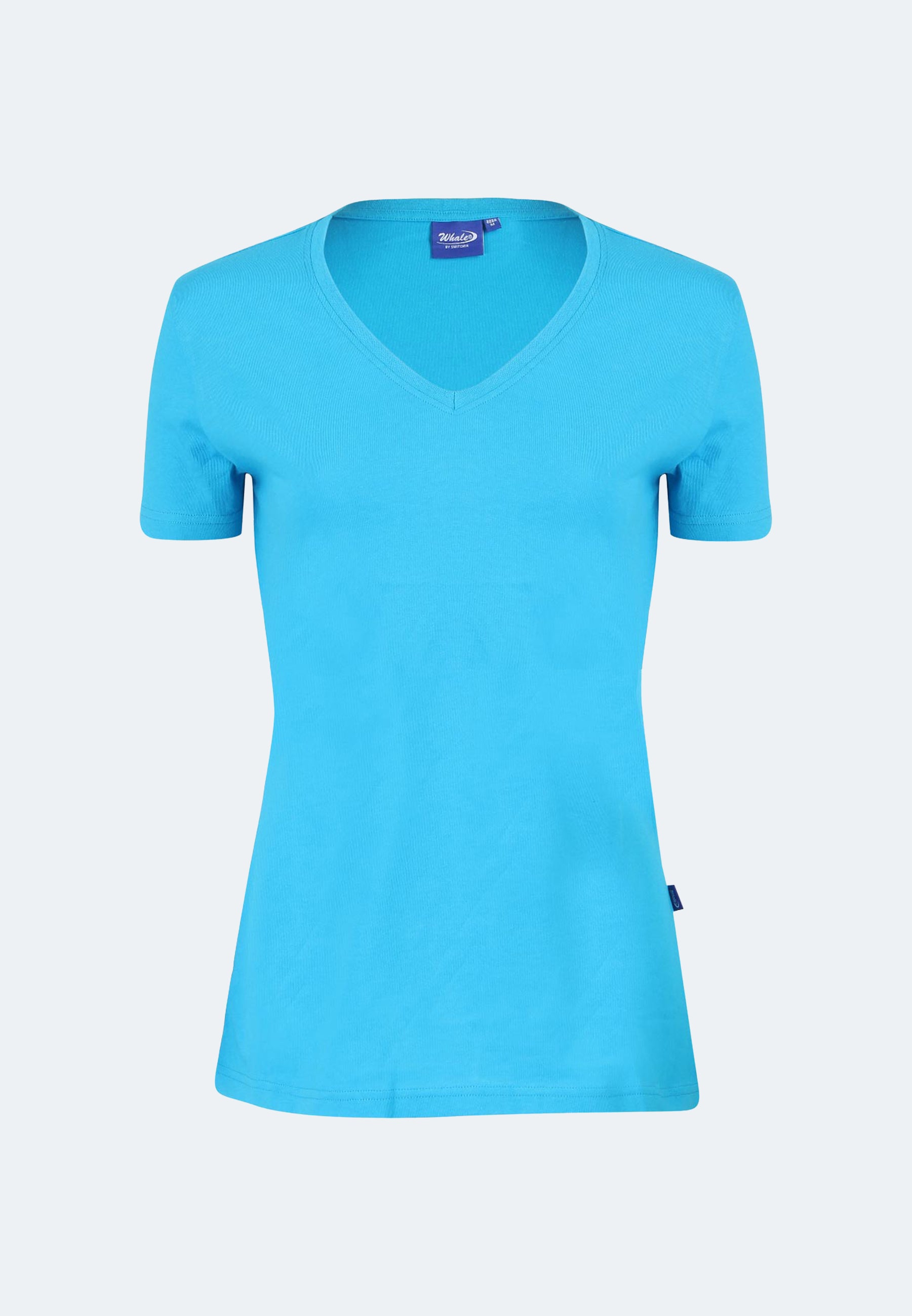 Maglietta donna con scollo a V Balena
