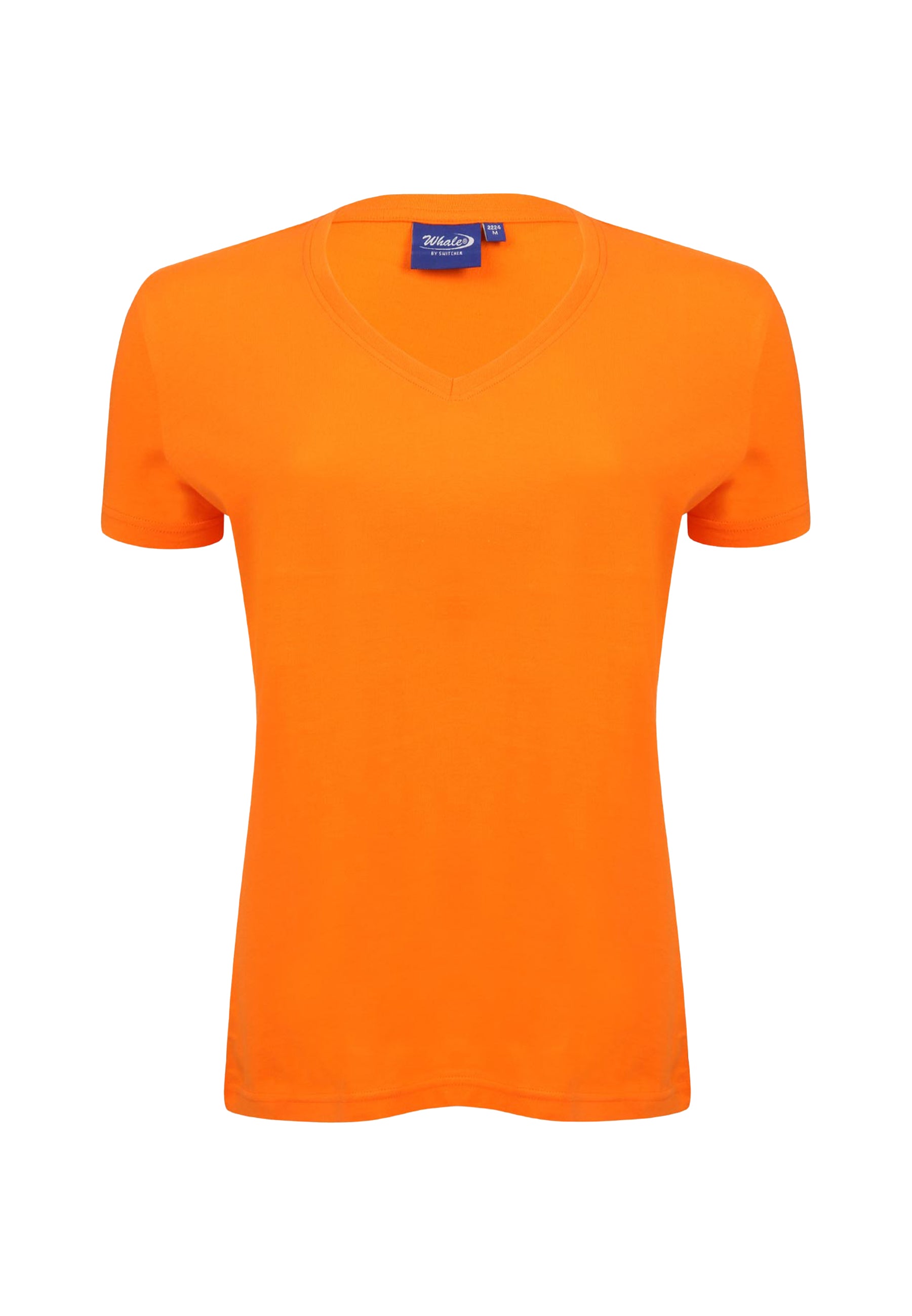 Maglietta donna con scollo a V Balena