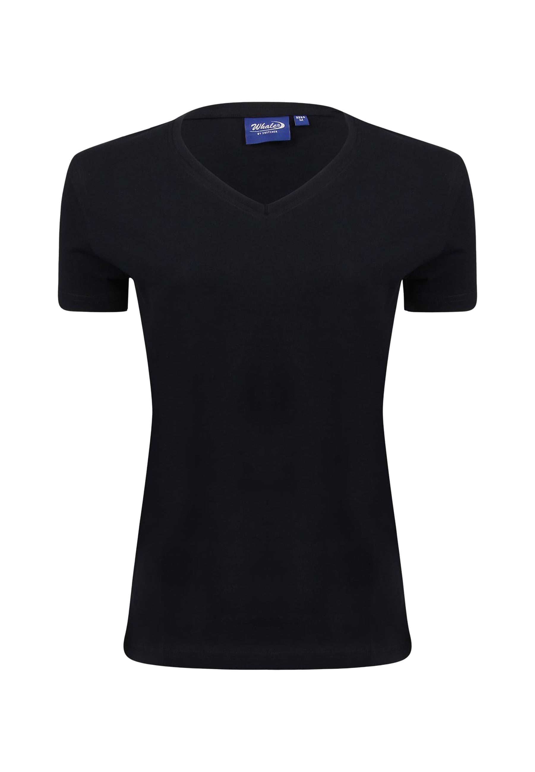 Maglietta donna con scollo a V Balena