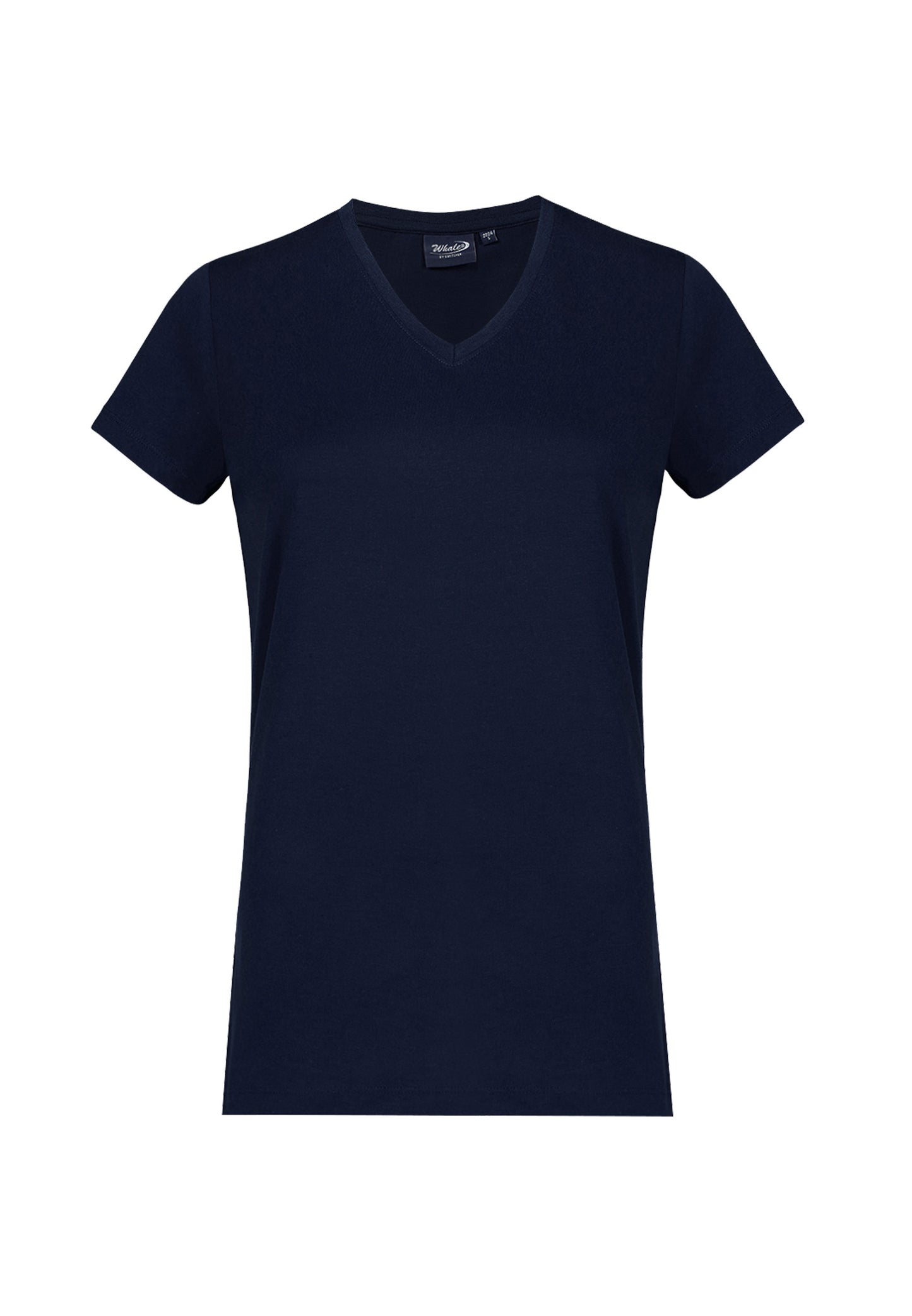 Maglietta donna con scollo a V Balena