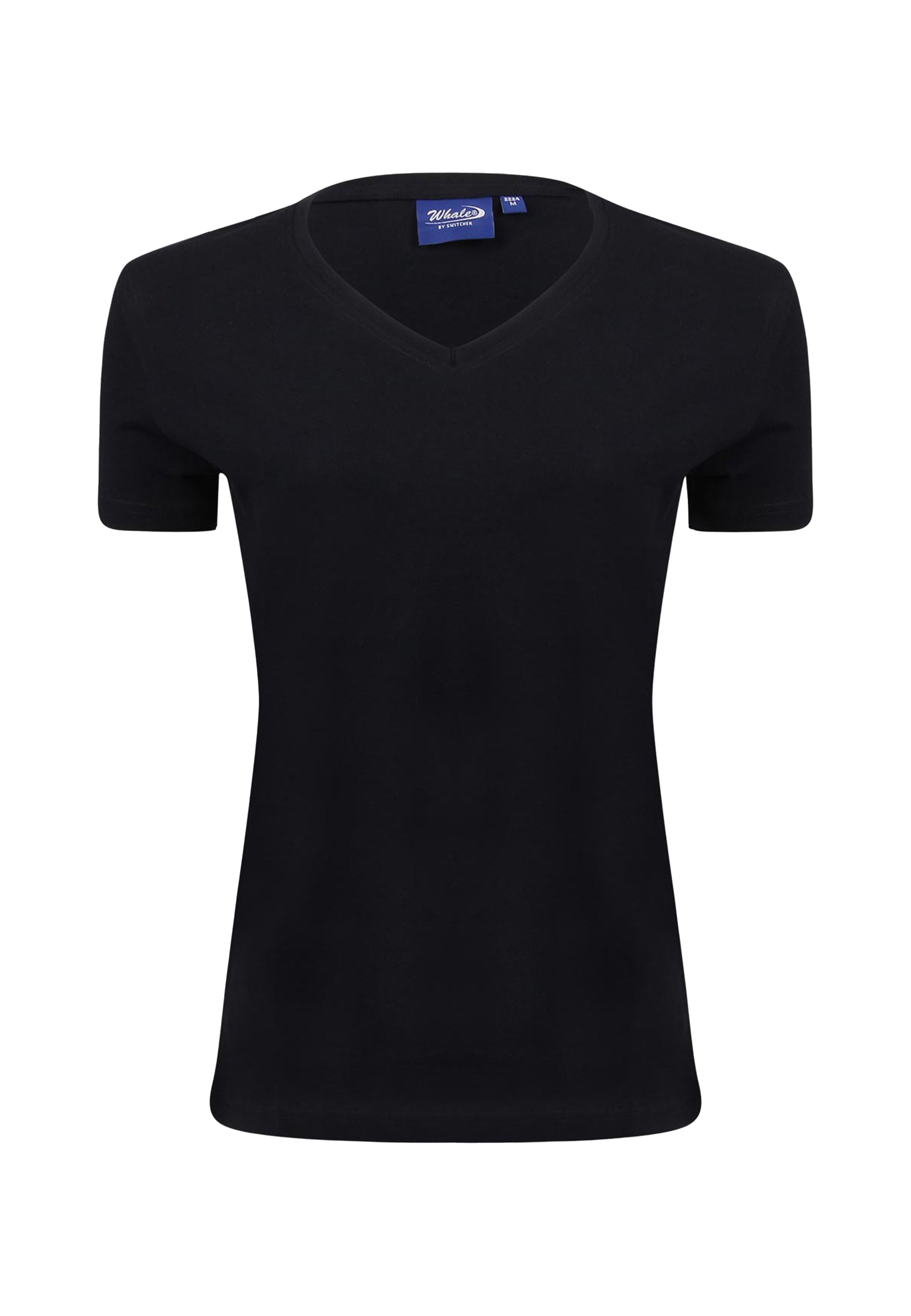 Maglietta donna con scollo a V Balena