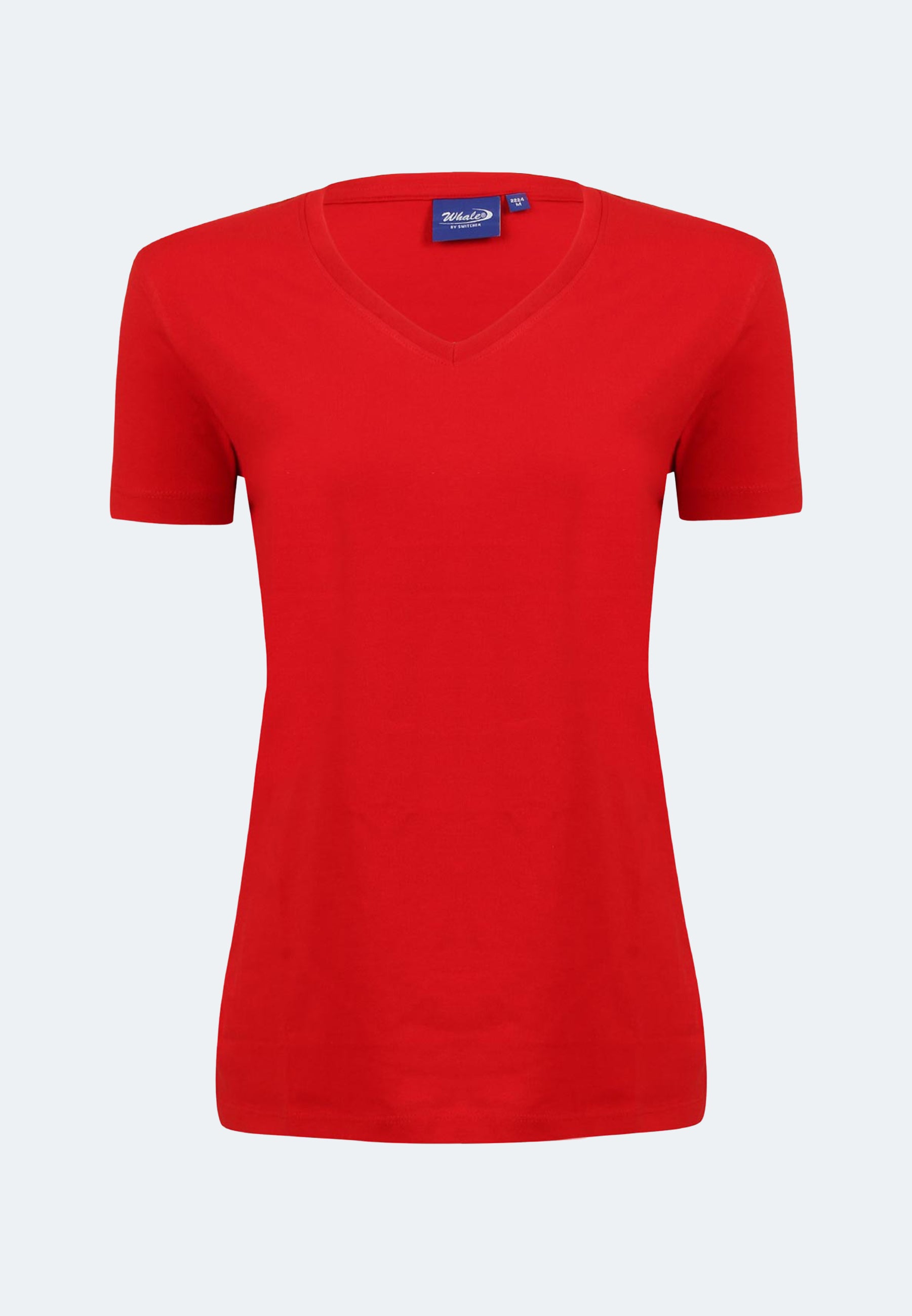 Maglietta donna con scollo a V Balena